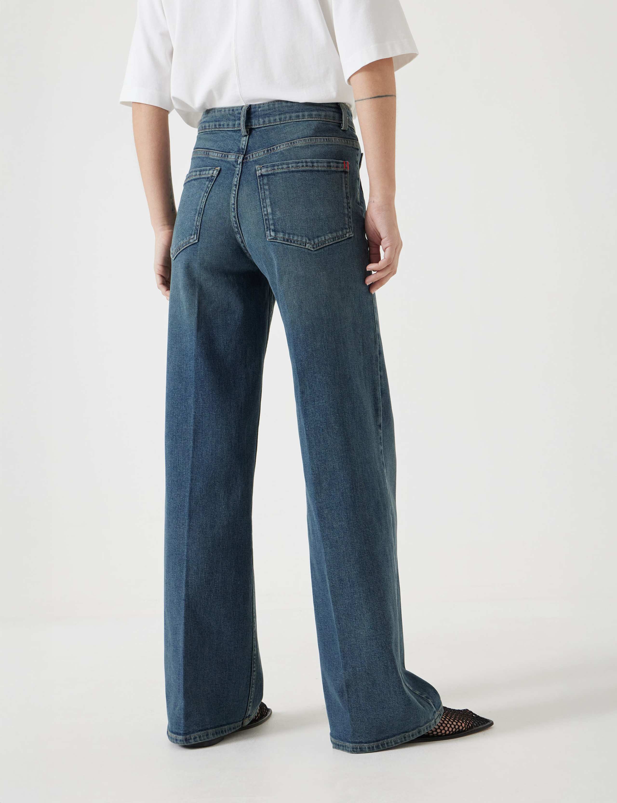 Rowan High Waisted Flared Jeans 3 of 5