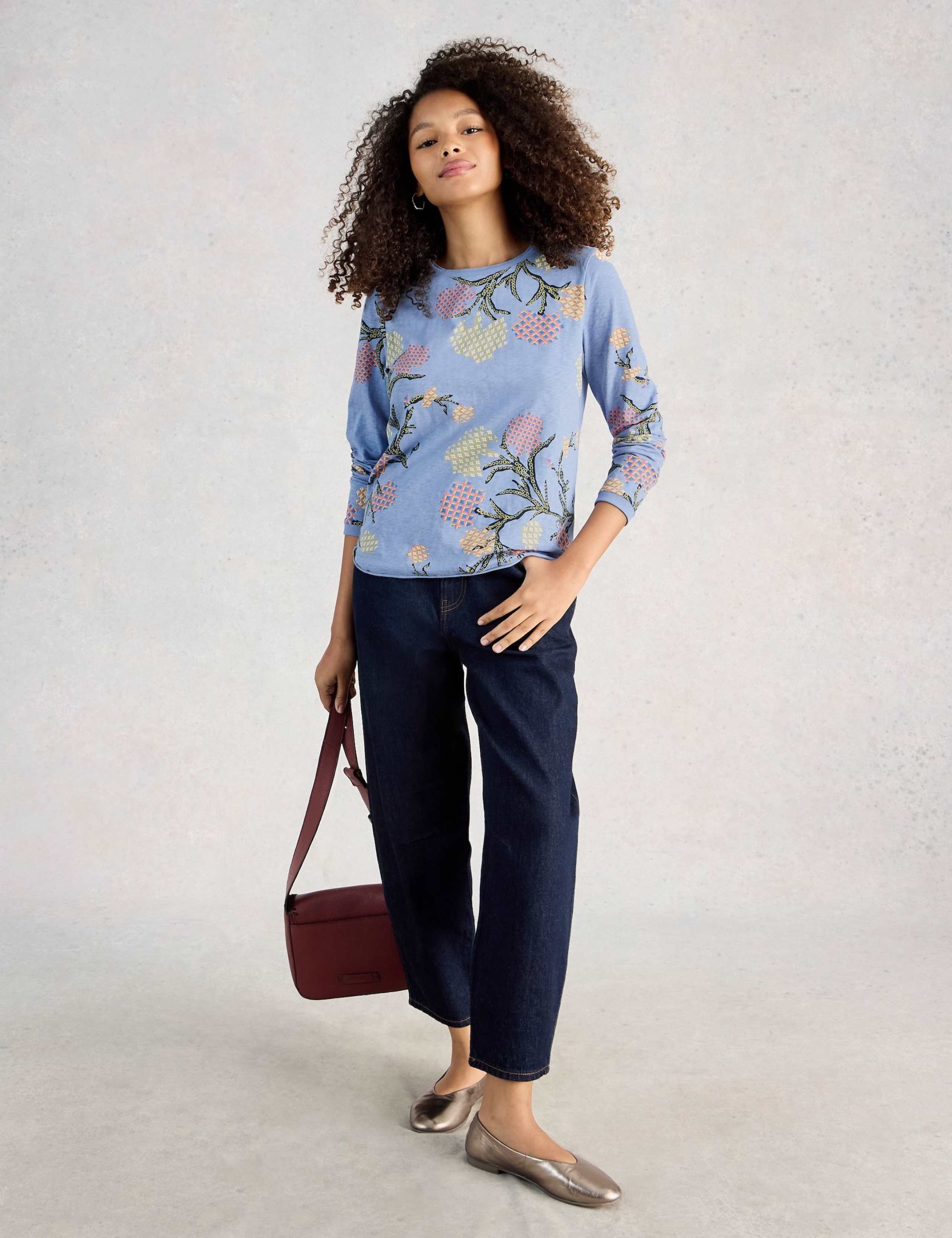 Pure Cotton Printed T-Shirt 1 of 6