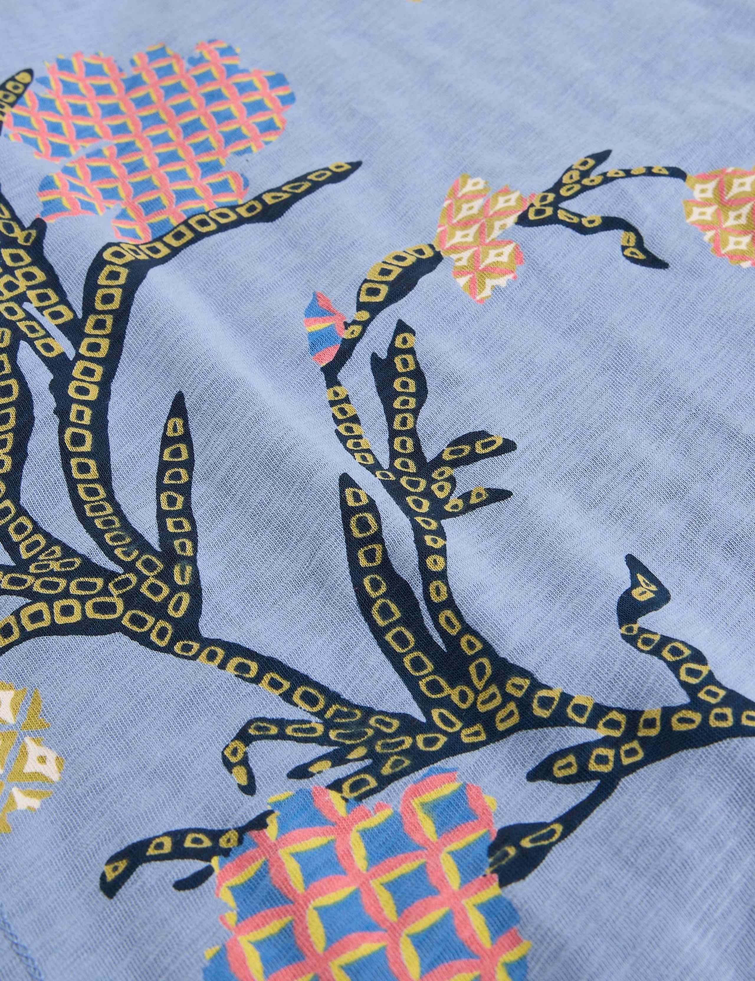 Pure Cotton Printed T-Shirt 4 of 6