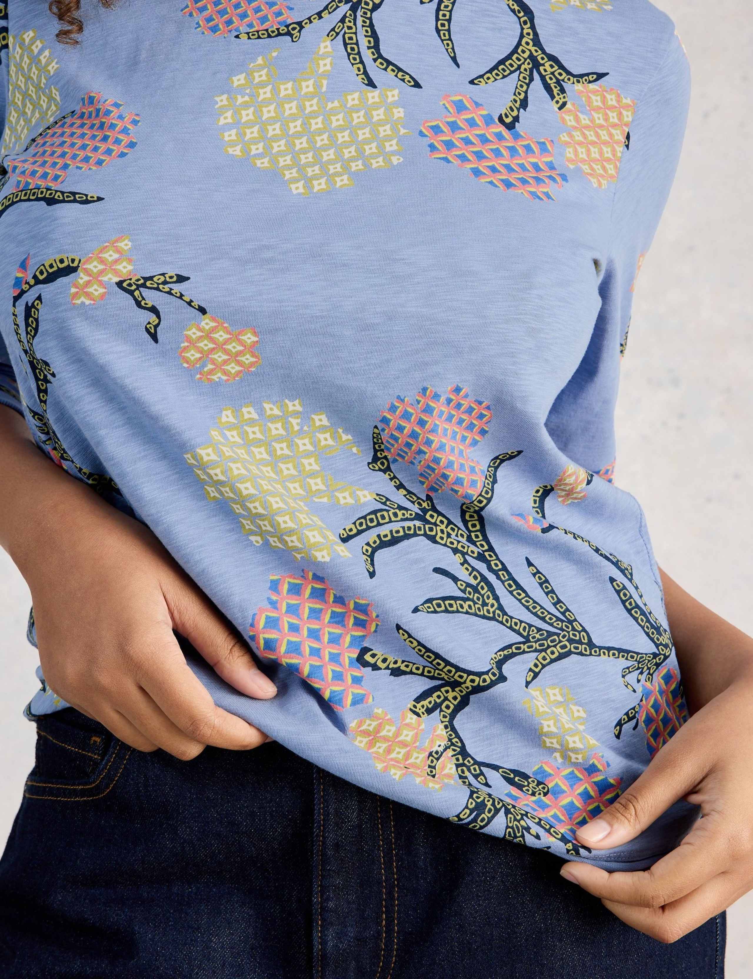 Pure Cotton Printed T-Shirt 5 of 6