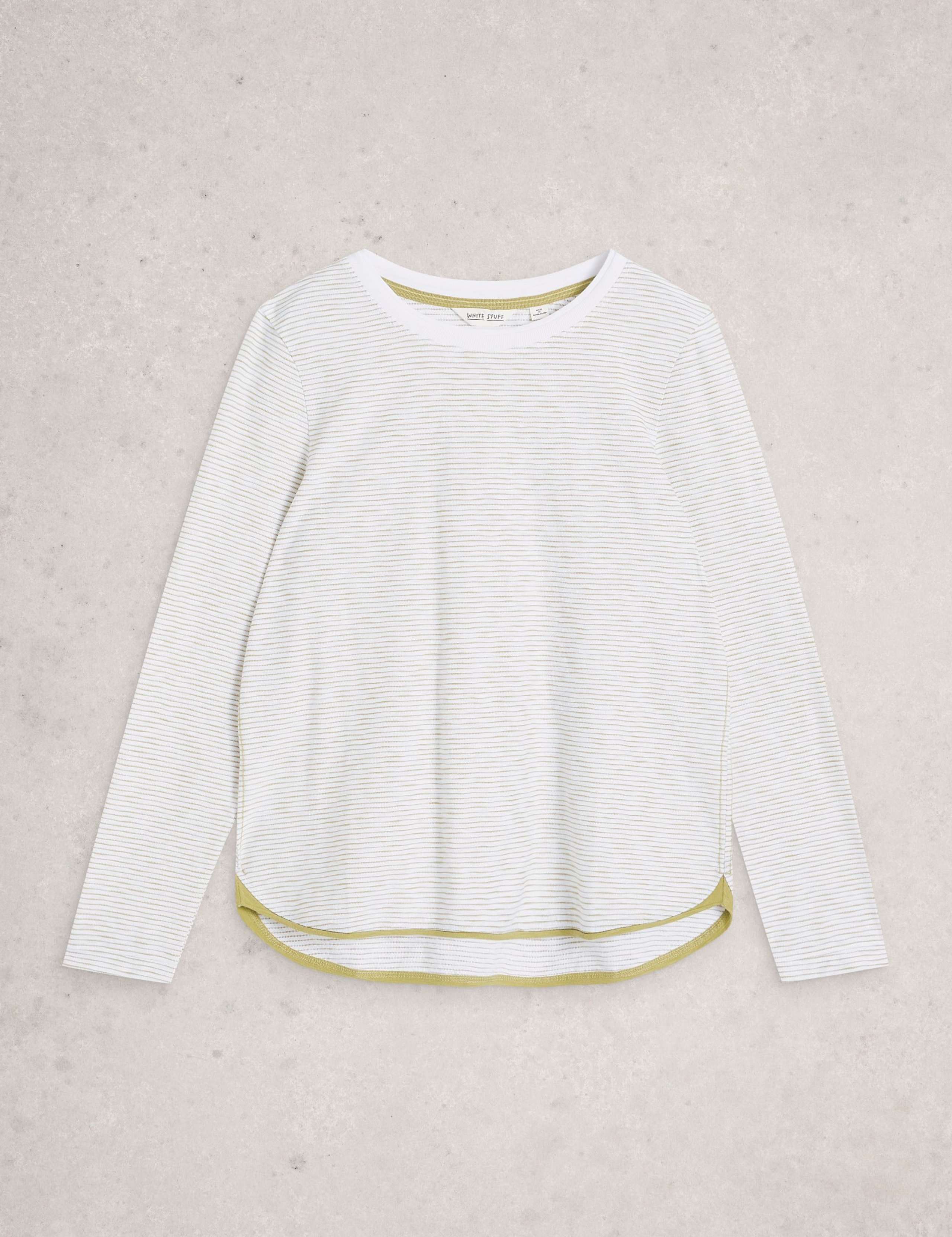 Pure Cotton Striped Top 2 of 6