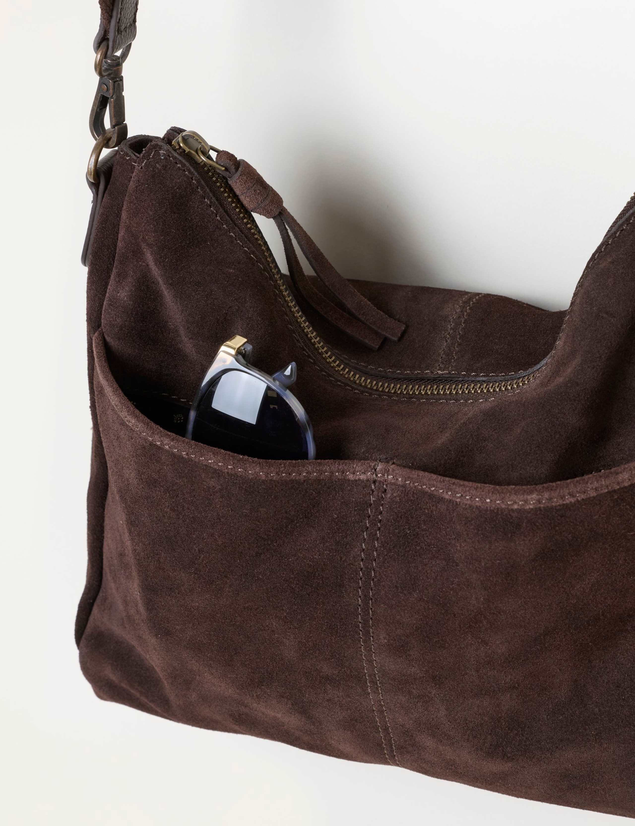 Suede Cross Body Bag 3 of 3