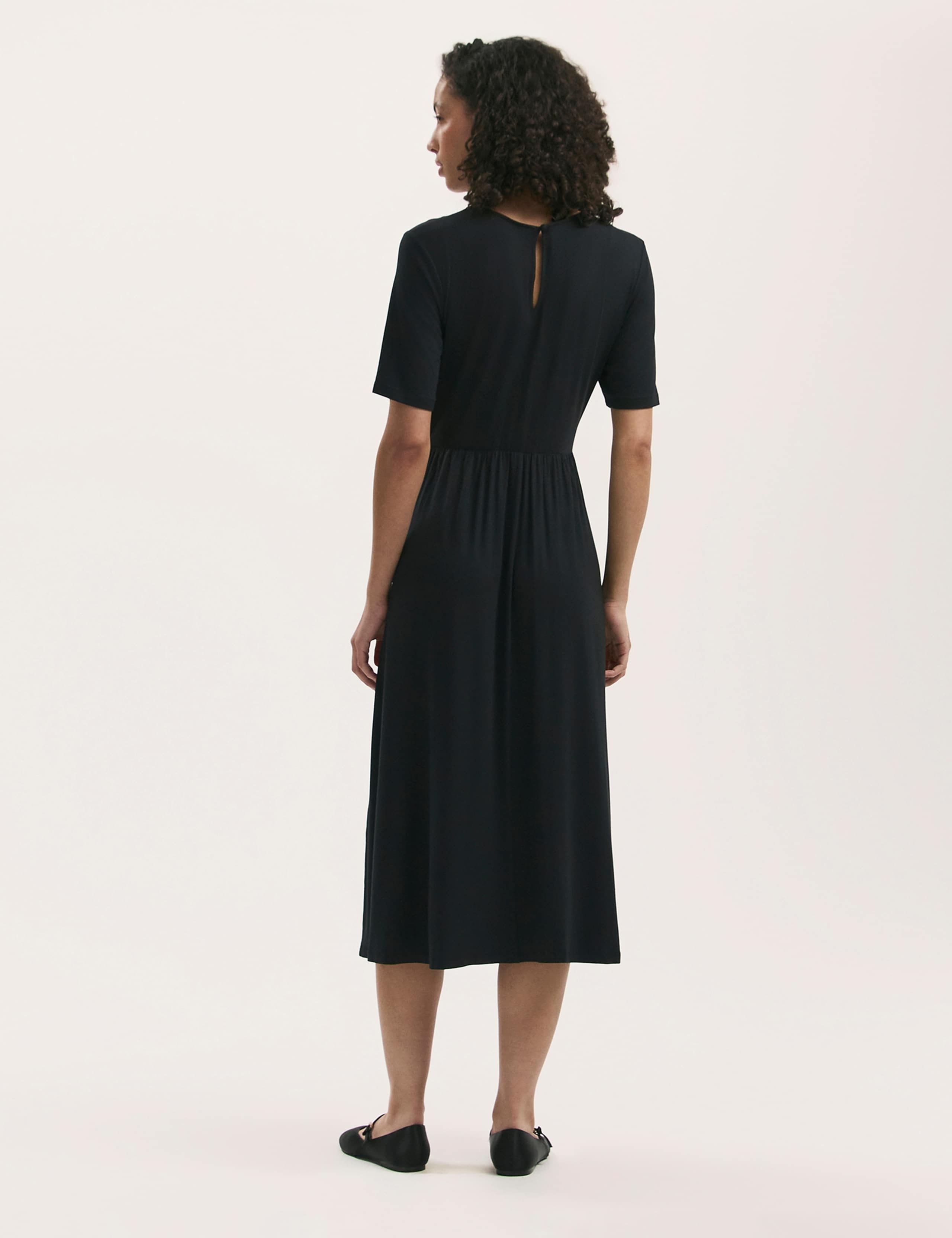 Jersey Midi T-Shirt Dress 2 of 4