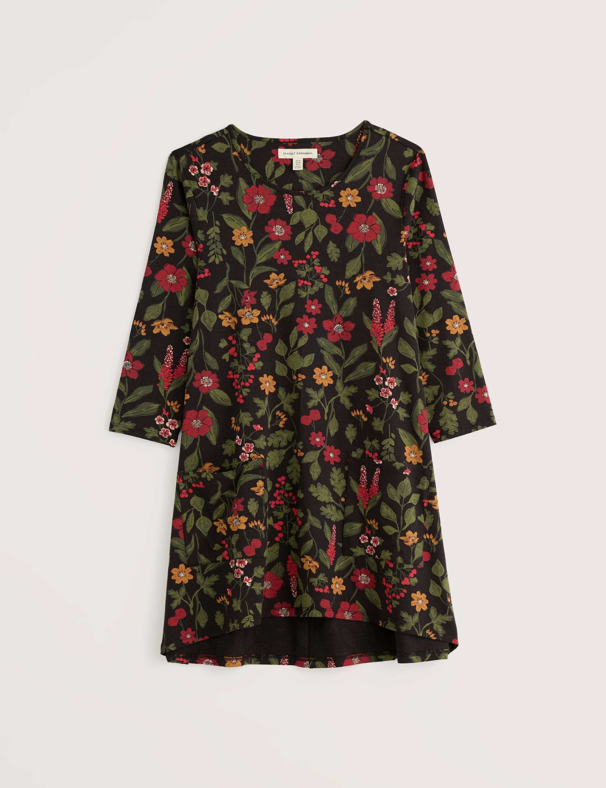 Printed Scoop Neck Relaxed Tunic 2 of 5