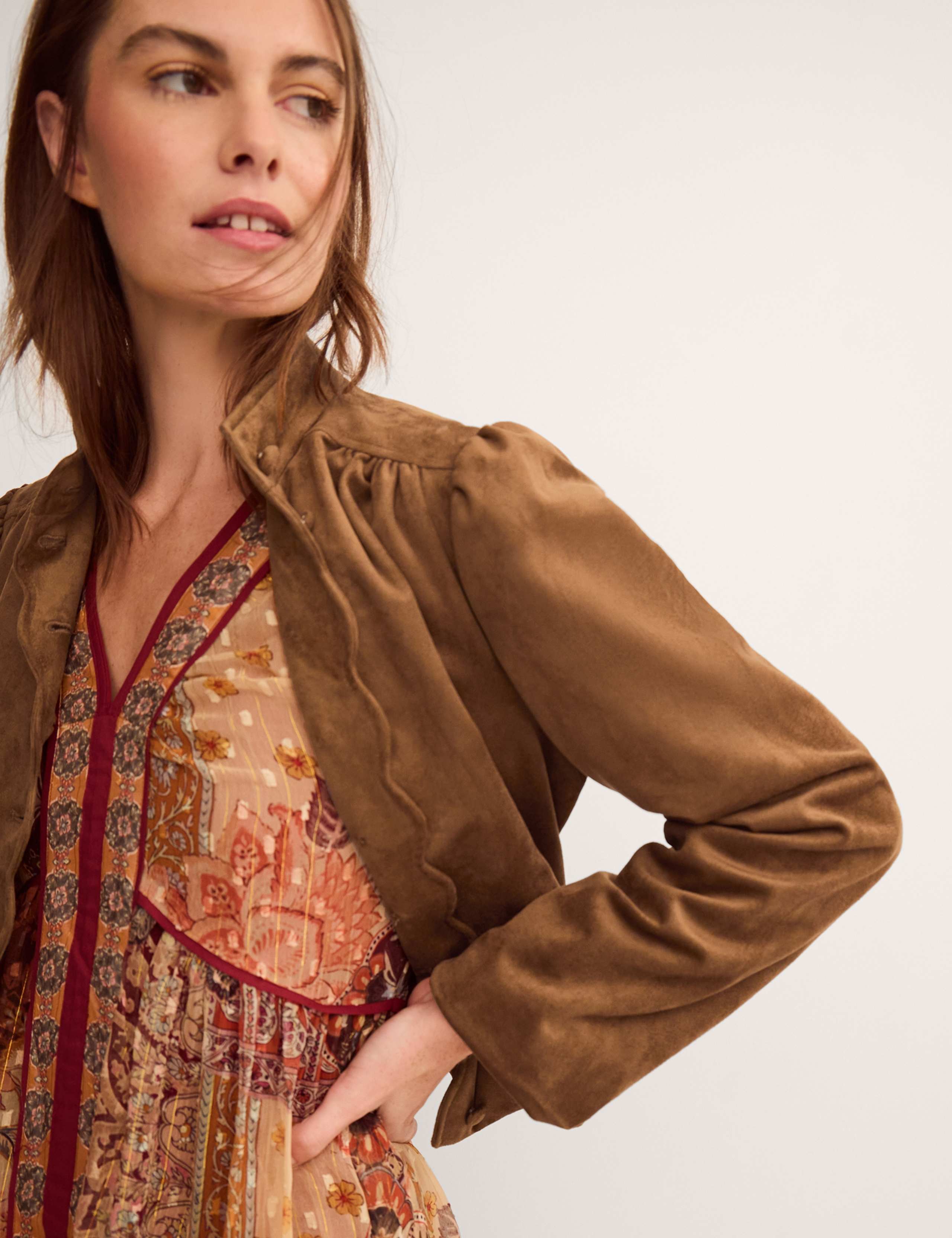 Faux Suede Jacket 3 of 4