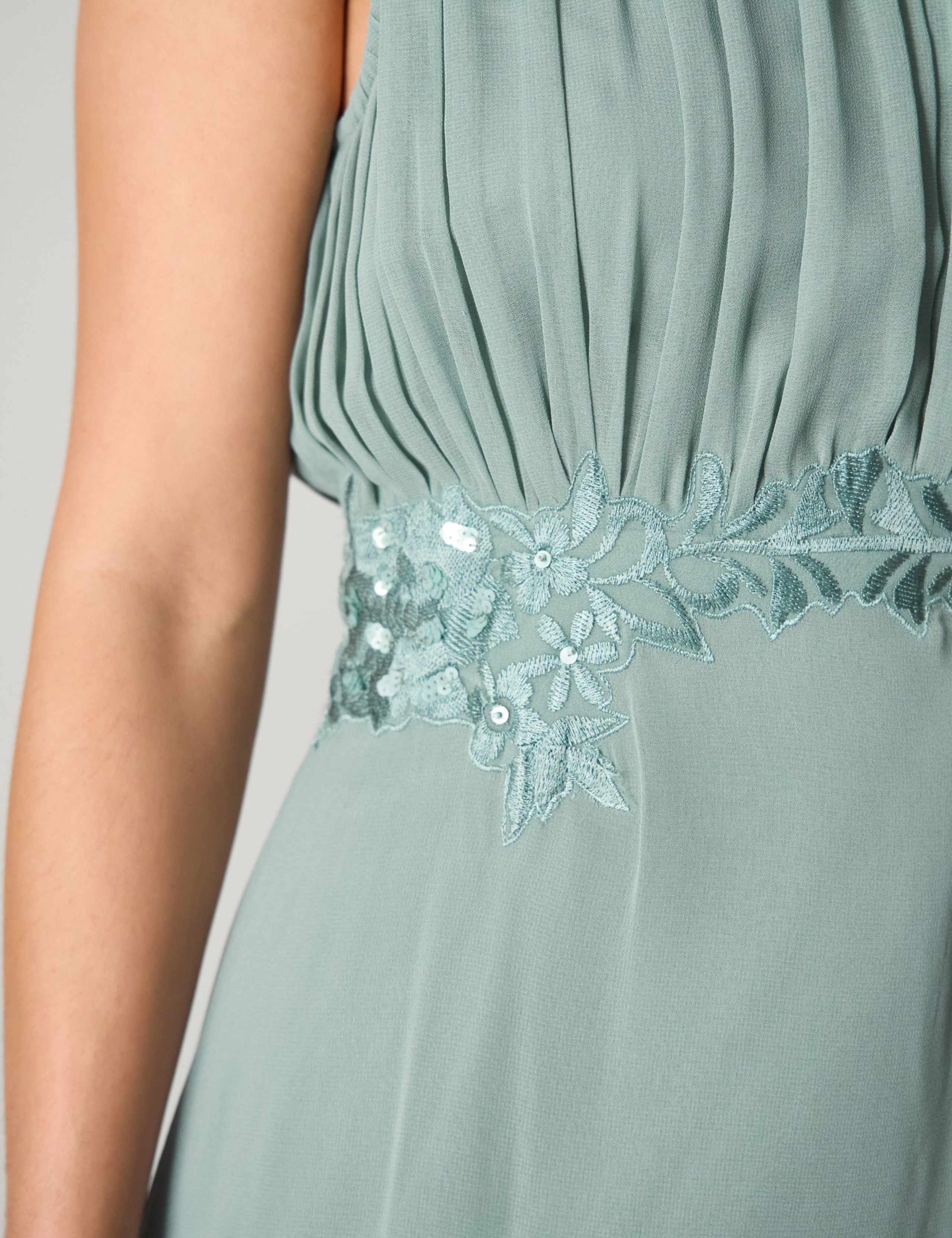 Chiffon Lace Maxi Dress 5 of 5