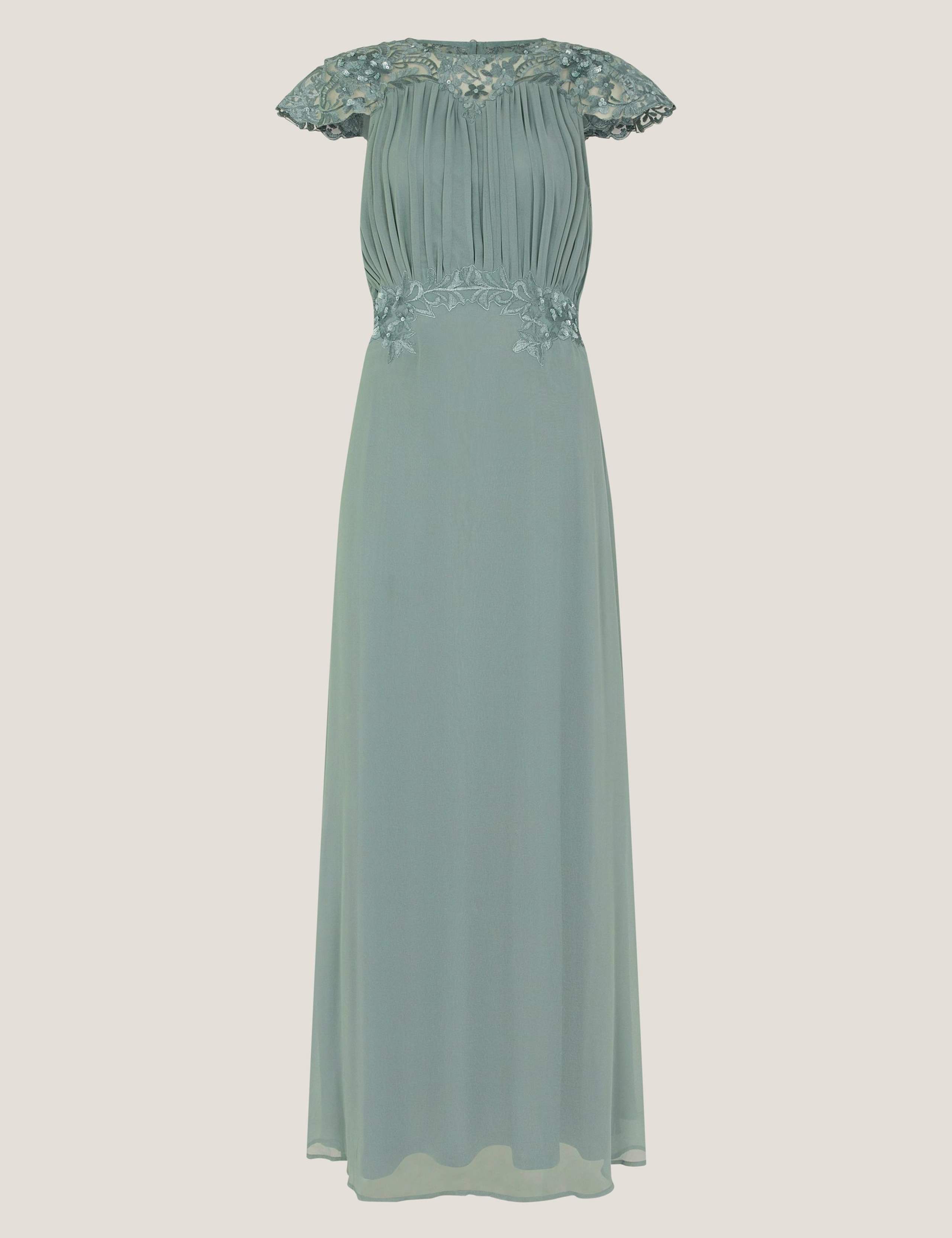 Chiffon Lace Maxi Dress 2 of 5