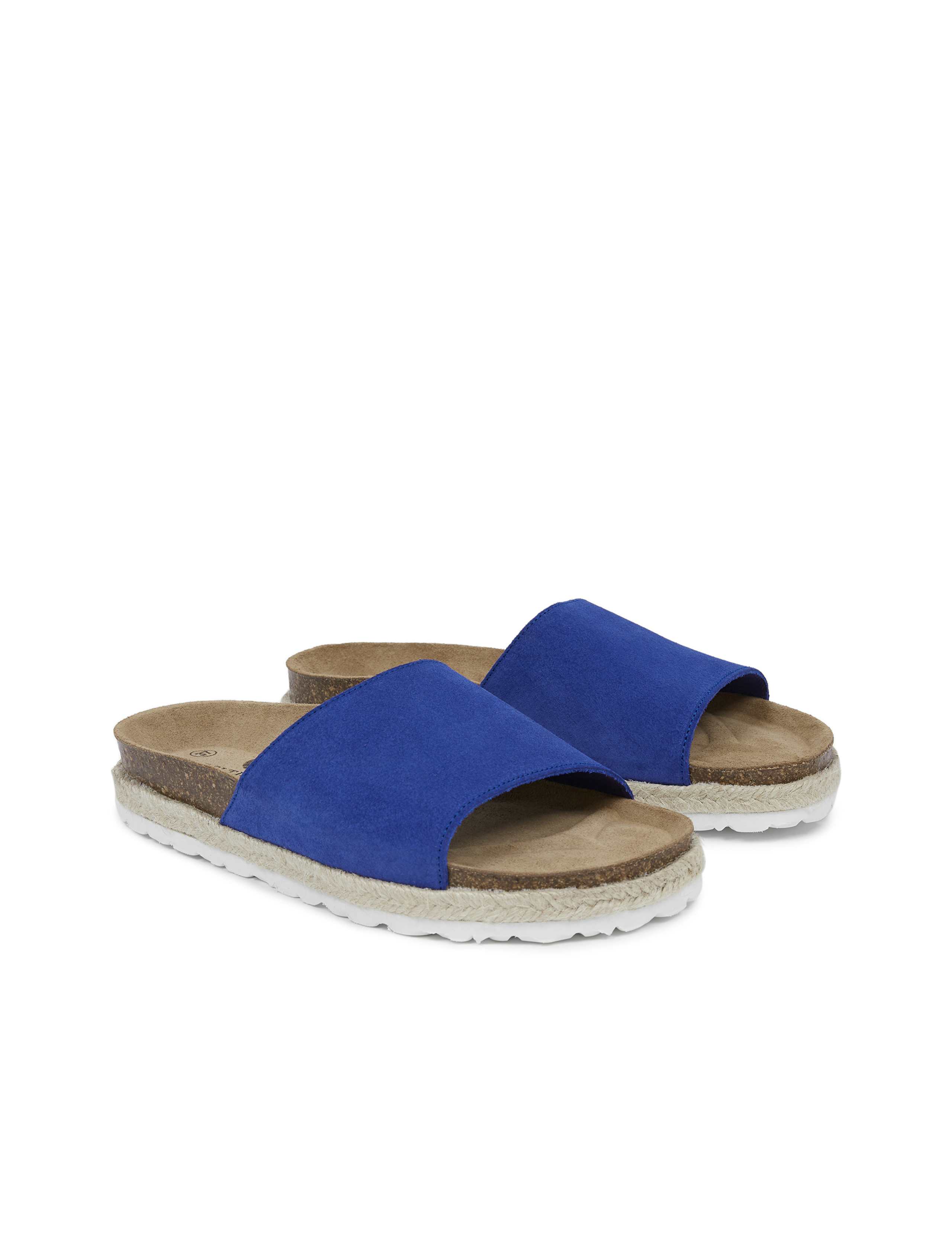 Suede Flat Mules 4 of 7