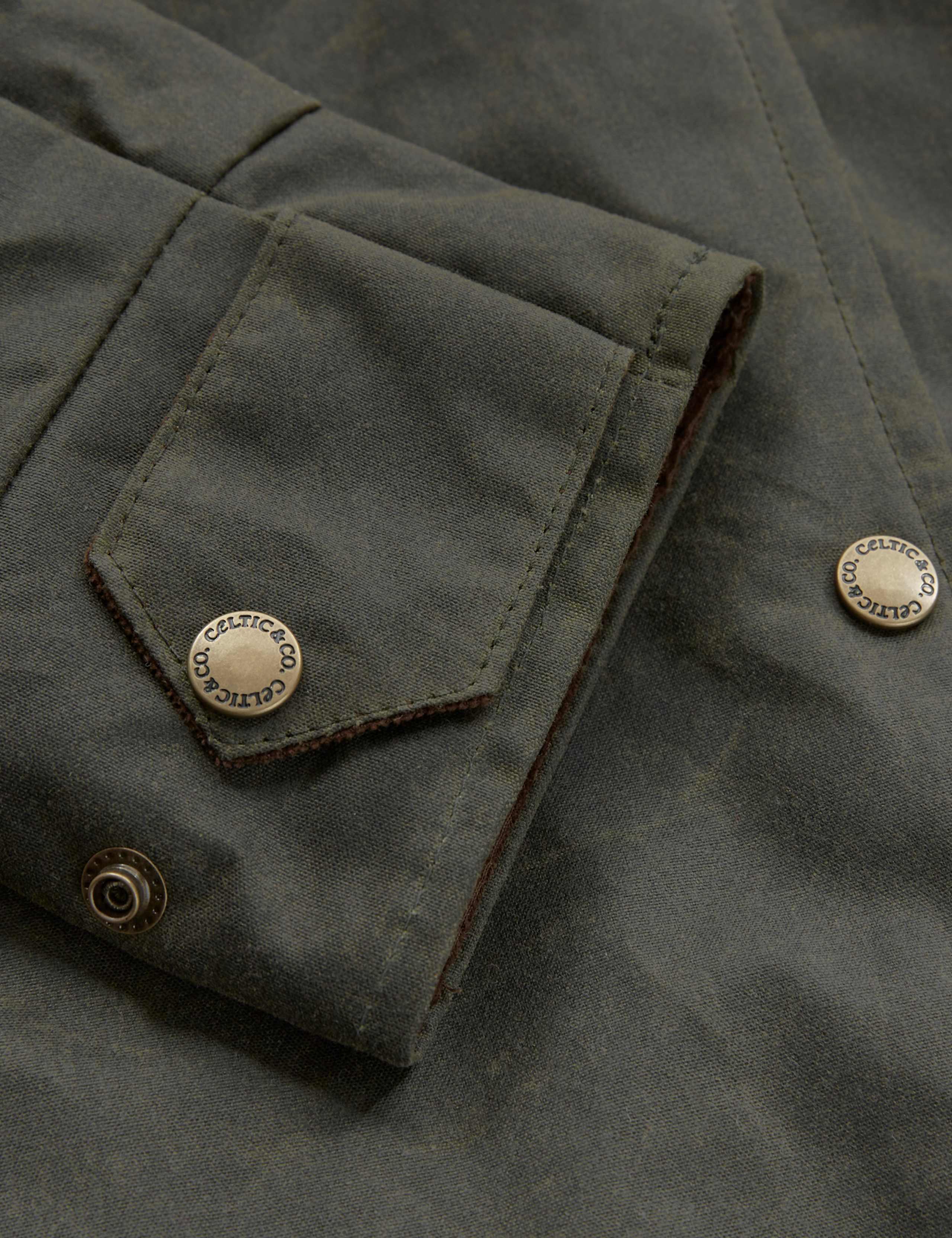 Waxed Pure Cotton Relaxed Utility Jacket 7 of 7