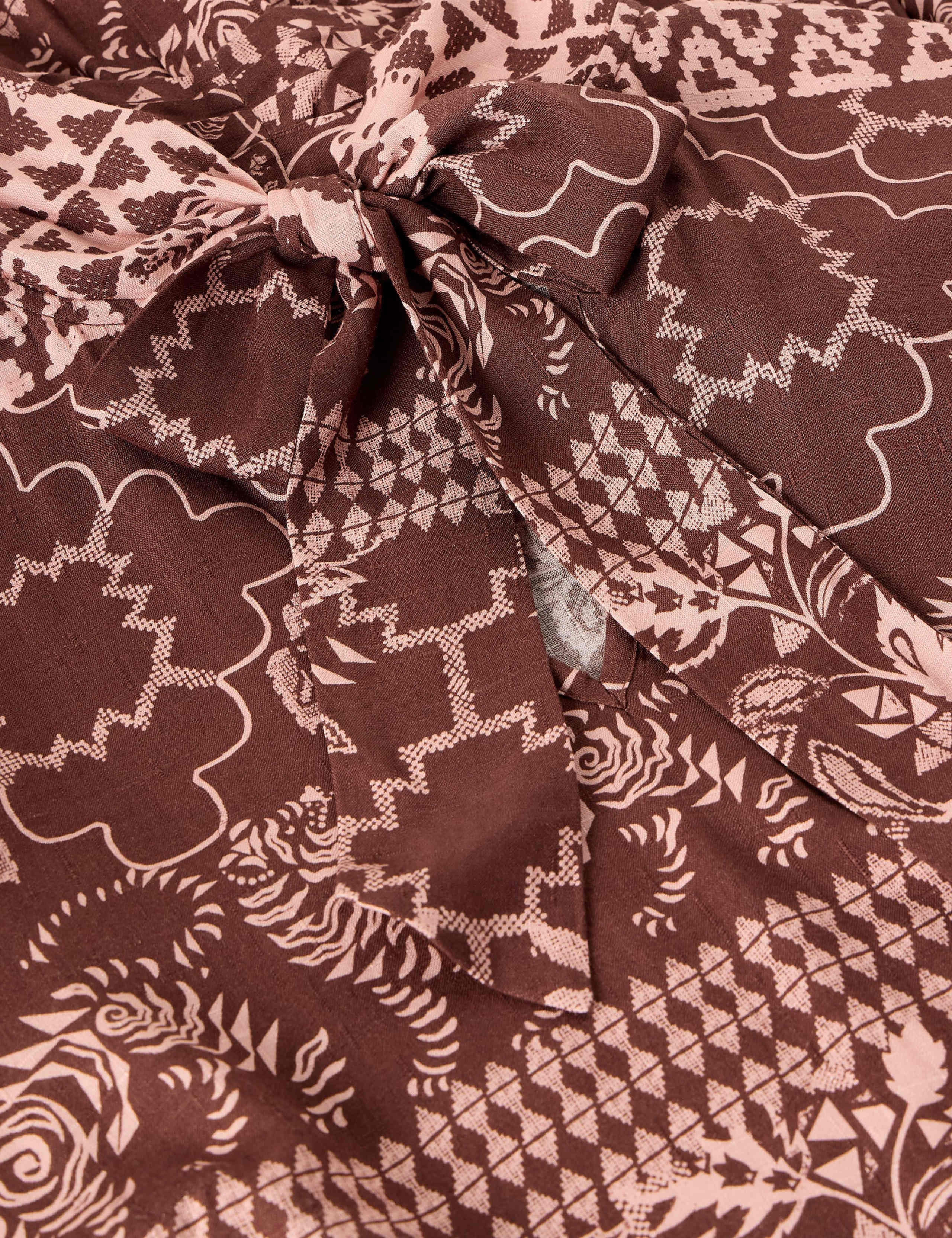 Kalia Tie Neck Knee Length Tea Dress 6 of 6