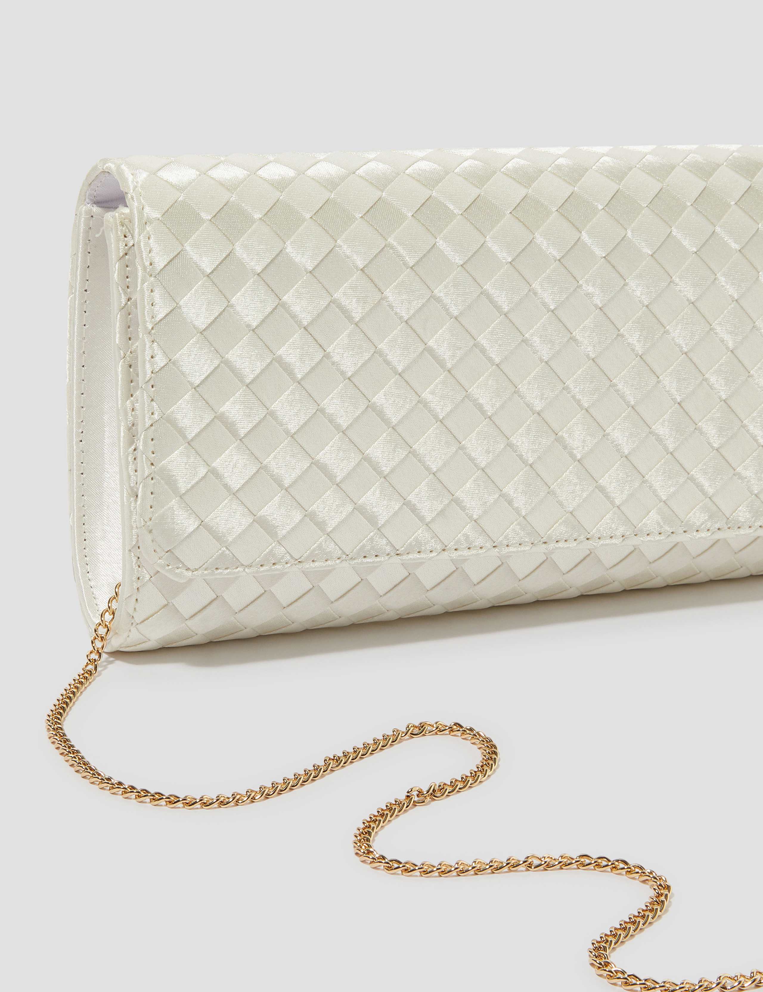 Woven Chain Strap Clutch Bag 4 of 5