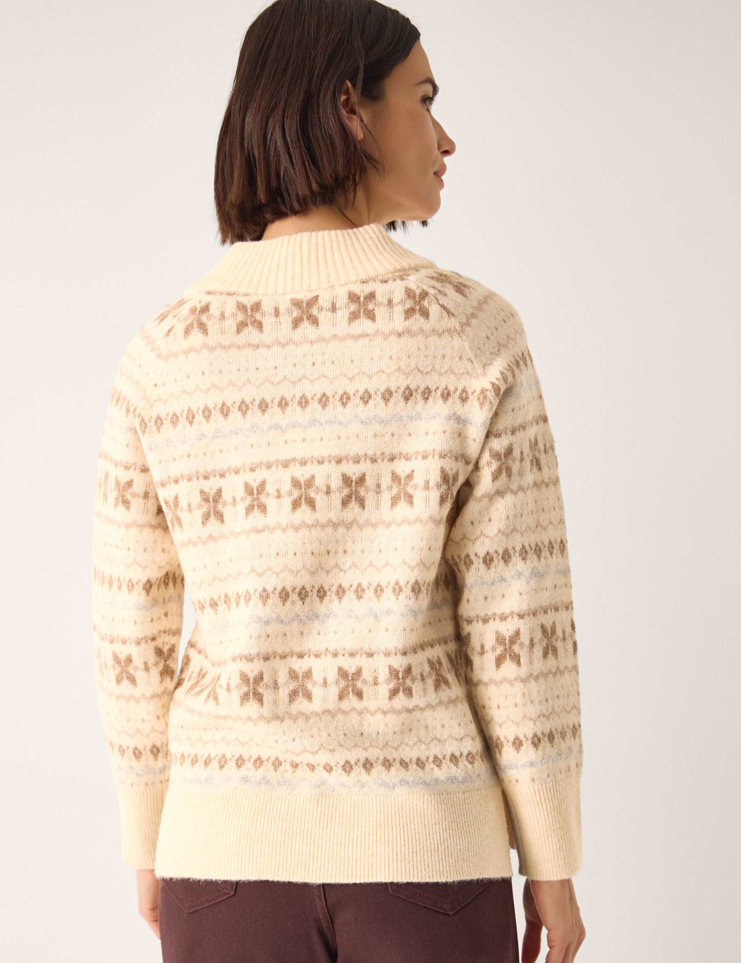 Fair Isle V-Neck Jumper 4 of 4