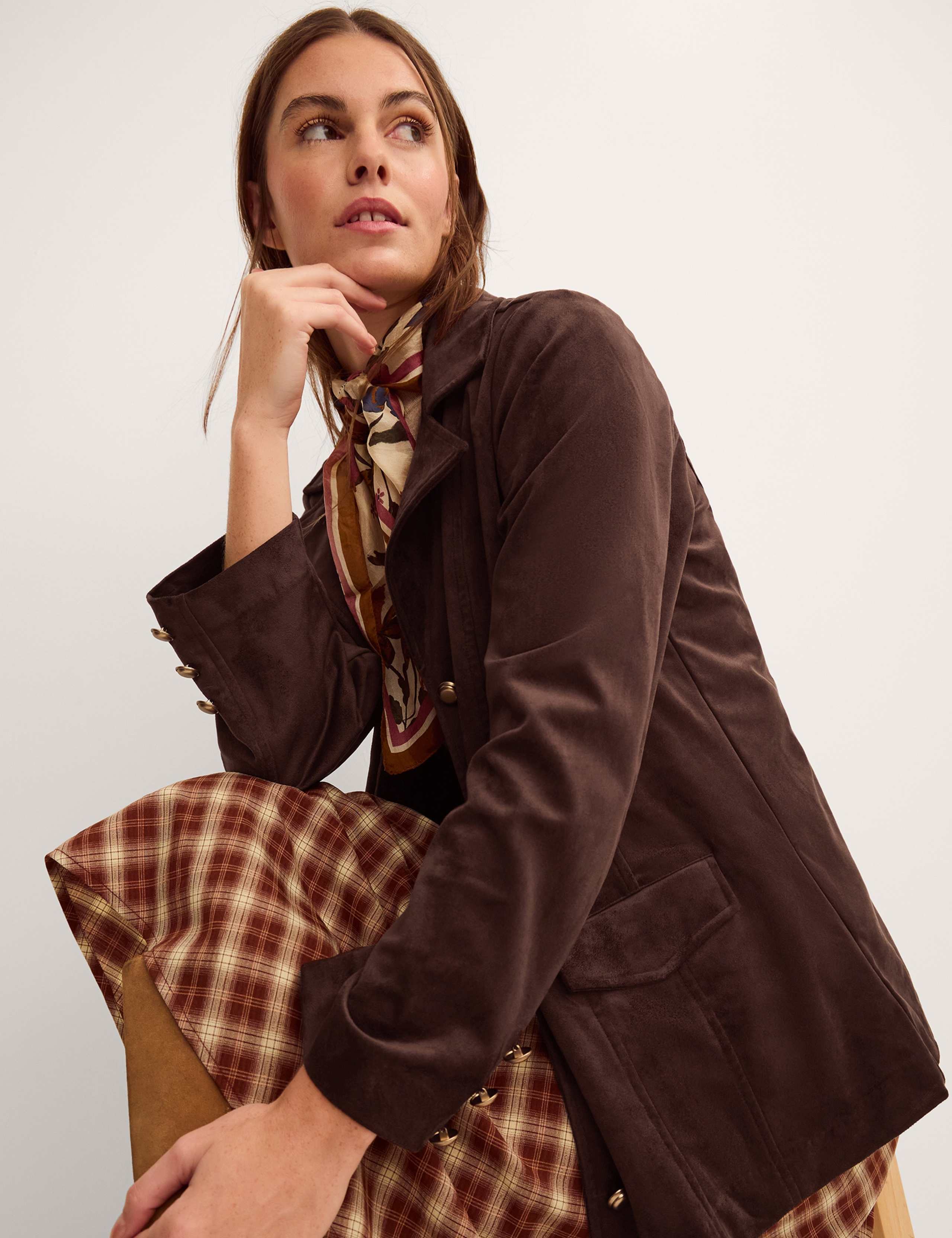Suedette Lightweight Jacket 3 of 4