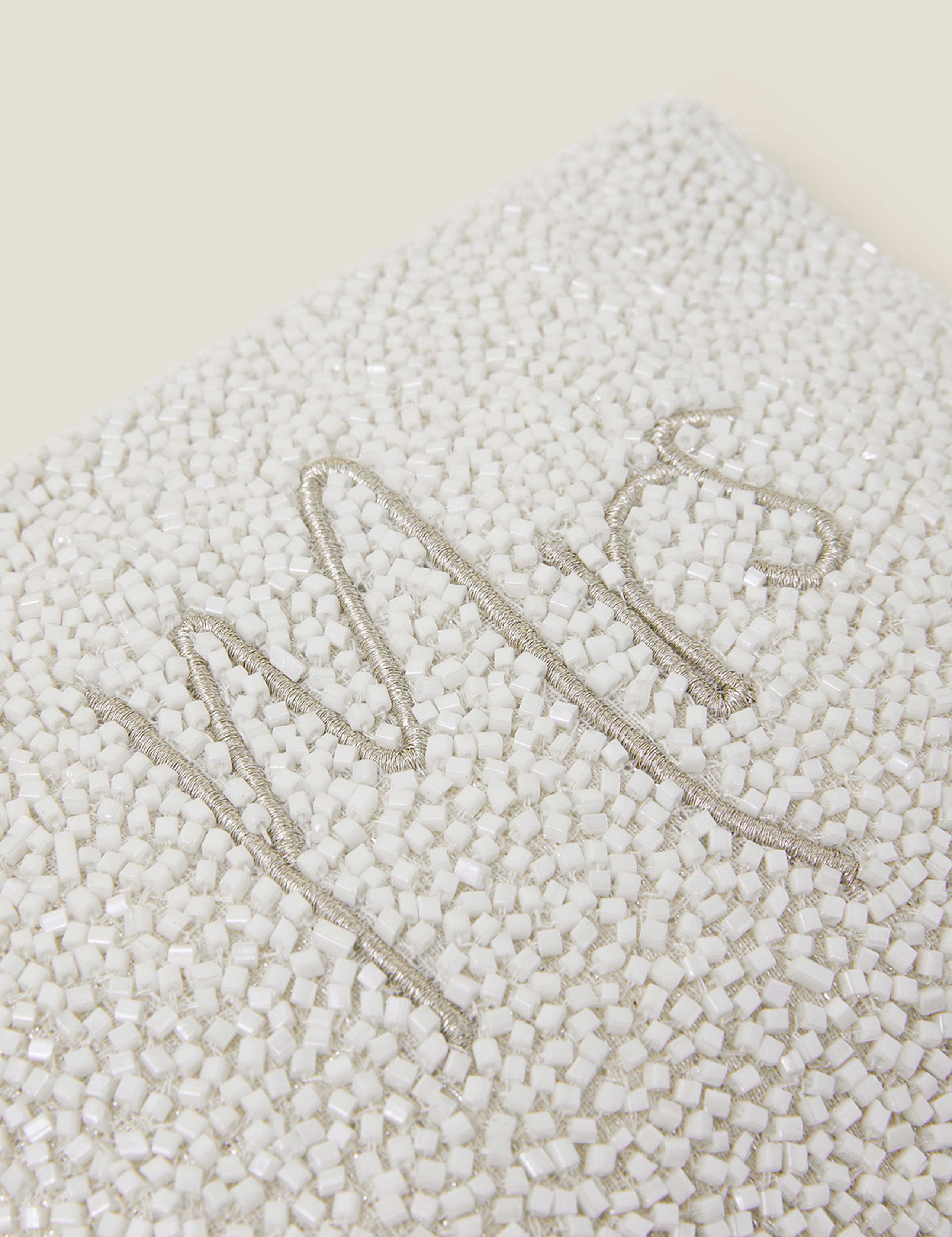 Beaded Mrs Embroidery Bridal Purse 3 of 3