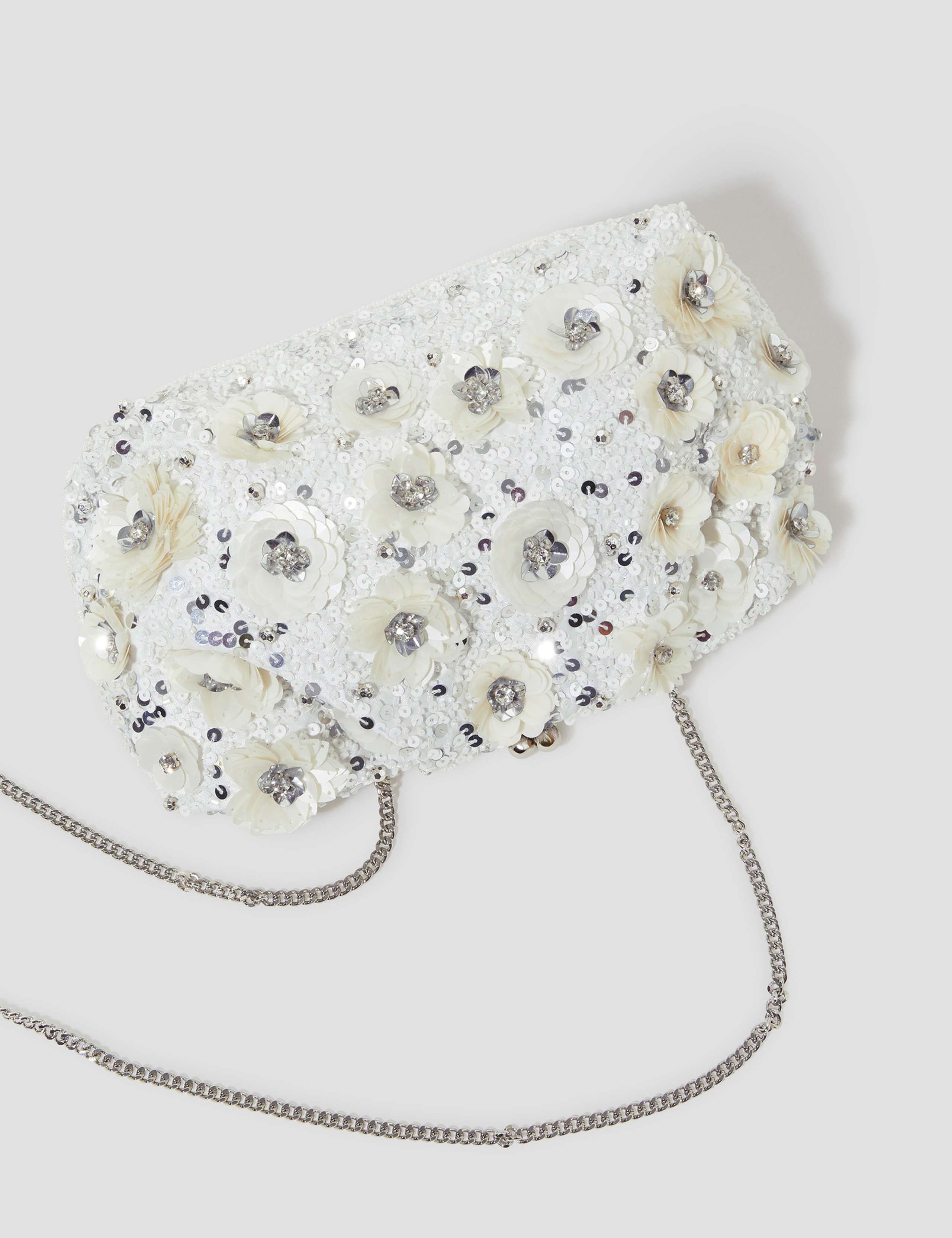 Beaded Chain Strap Clutch Bag 3 of 5