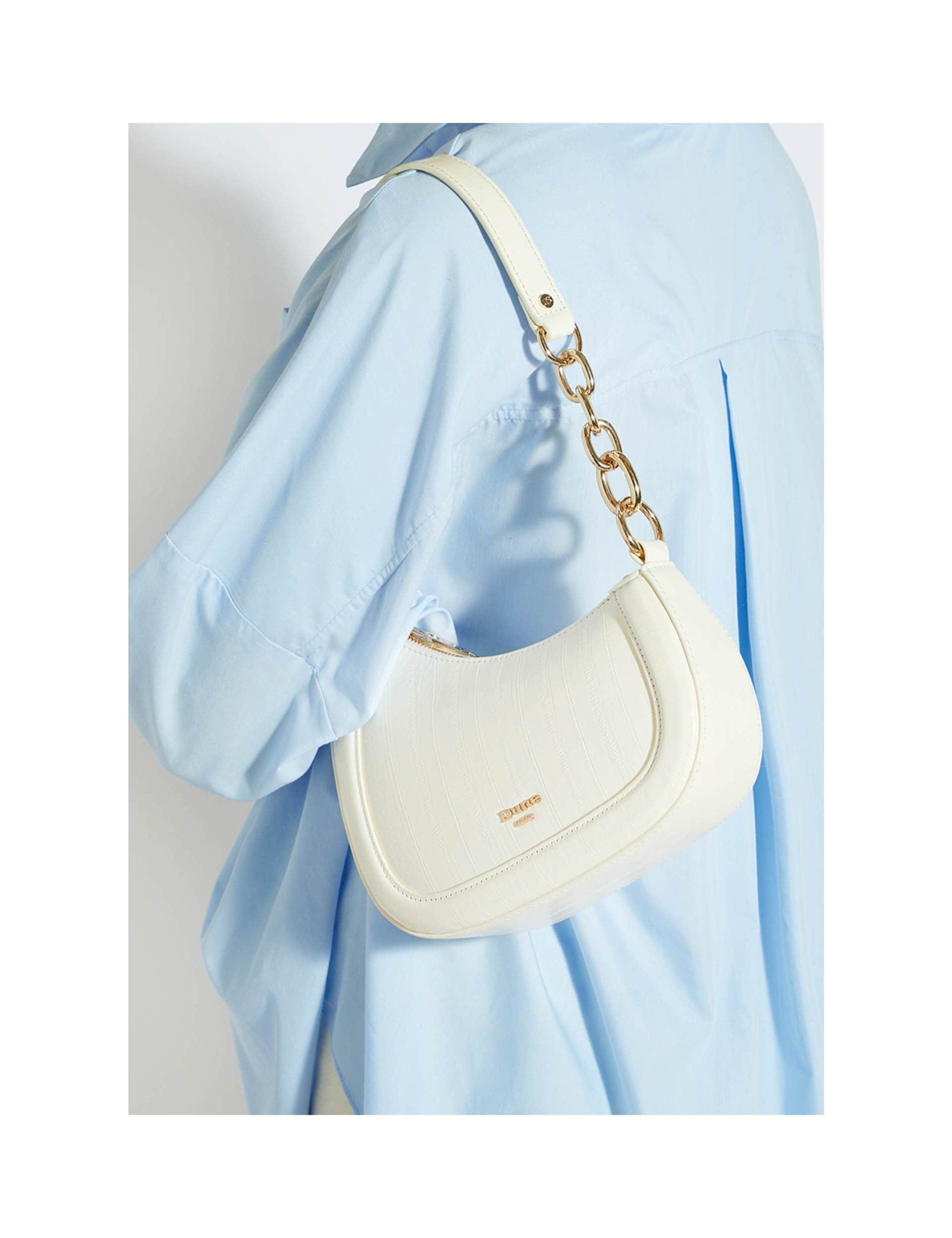 Leather Patent Finish Shoulder Bag 4 of 6