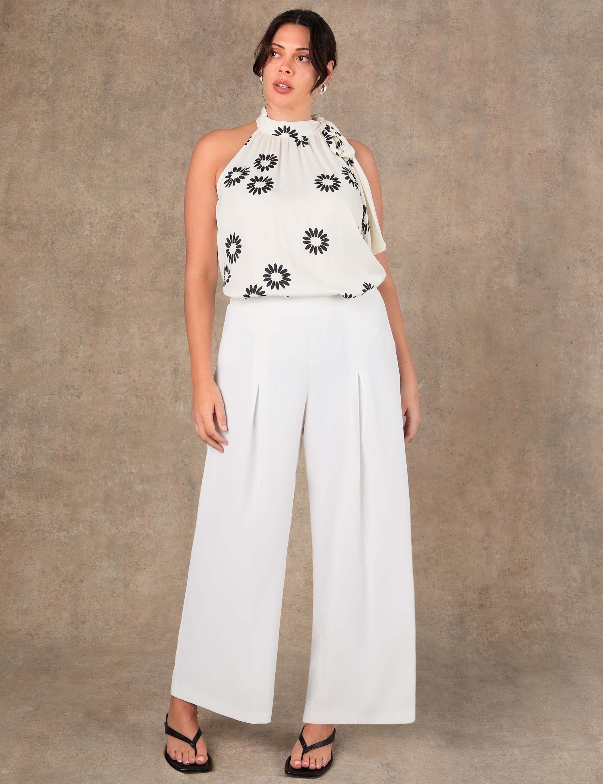 Crepe Tailored Trousers 2 of 2