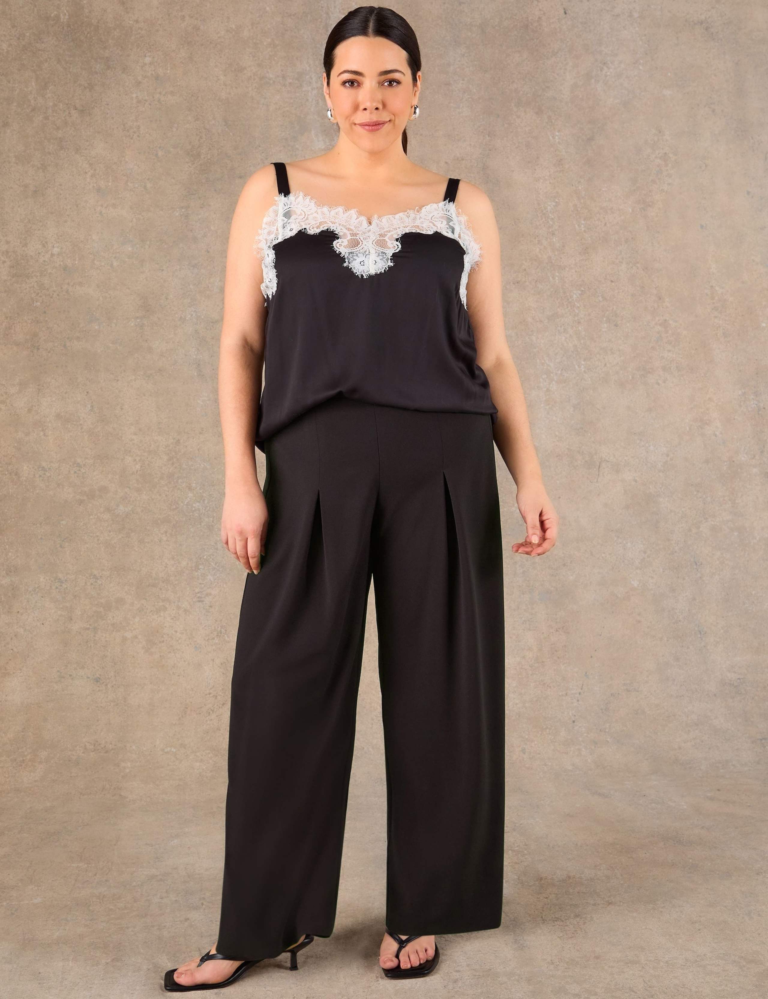 Crepe Tailored Trousers 1 of 5