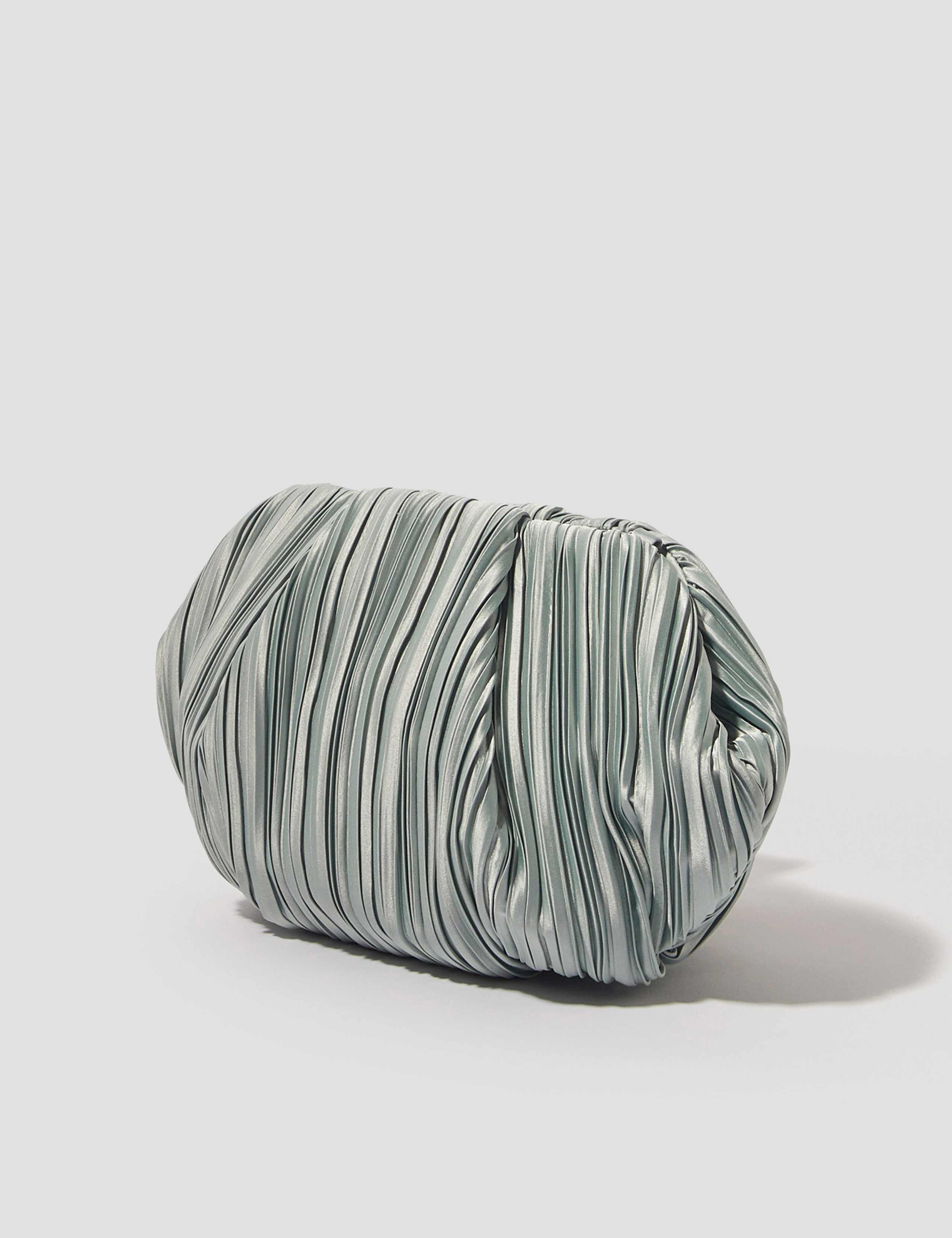 Pleated Chain Strap Clutch Bag 3 of 4