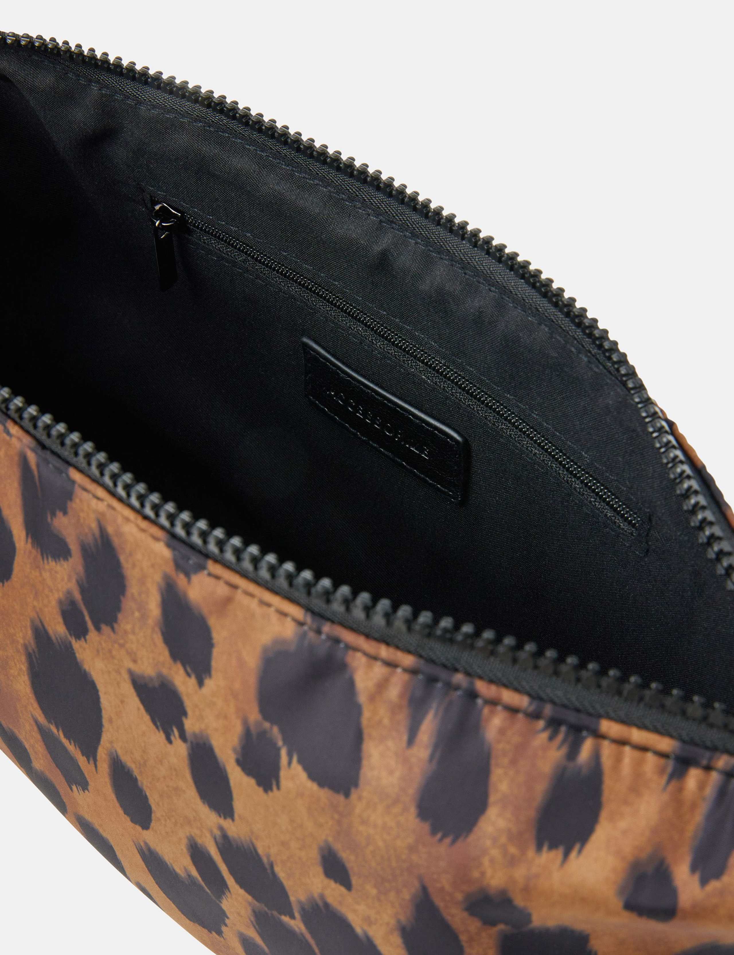 Nylon Leopard Print Sling Bag 4 of 4