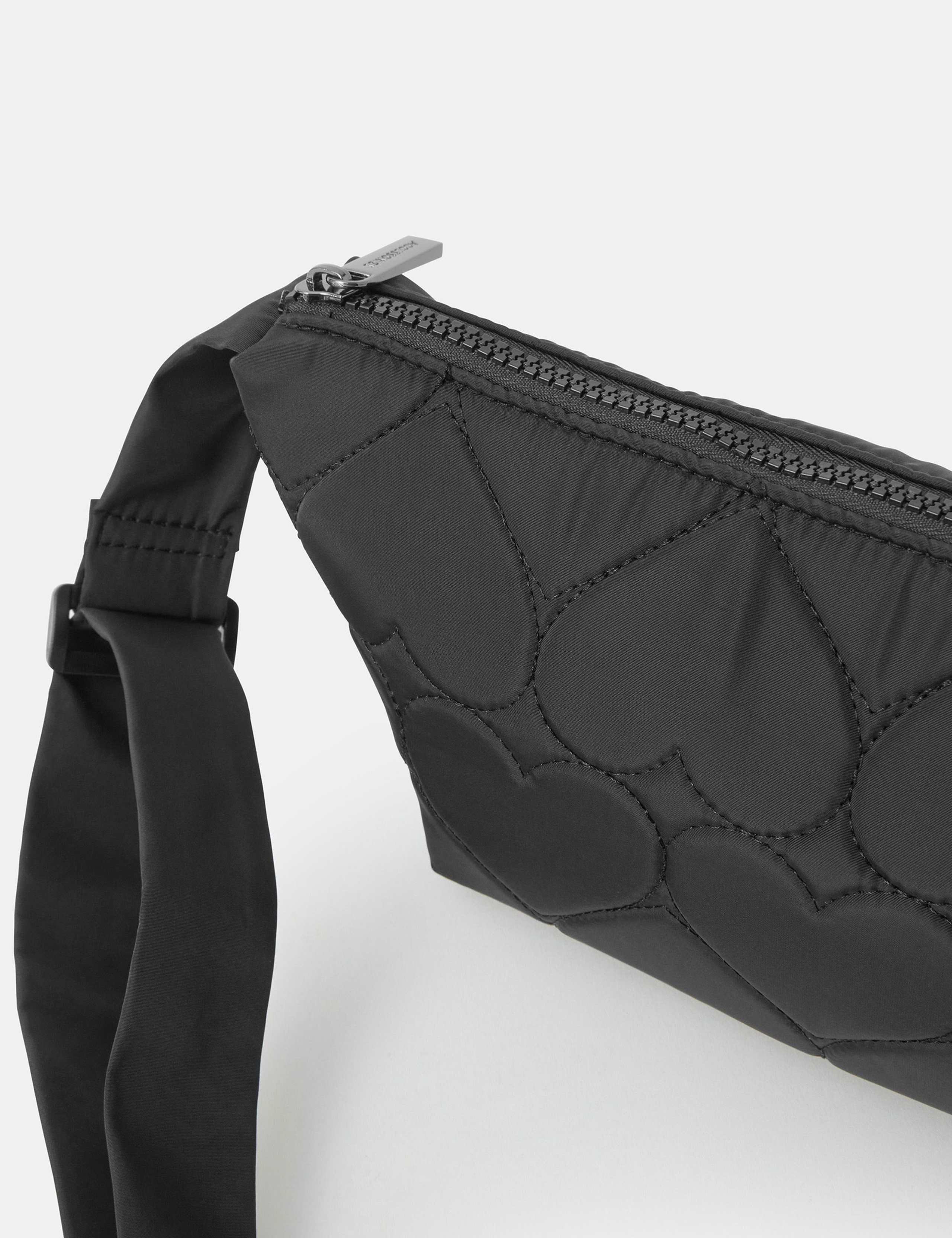 Heart Quilted Sling Bag 3 of 4