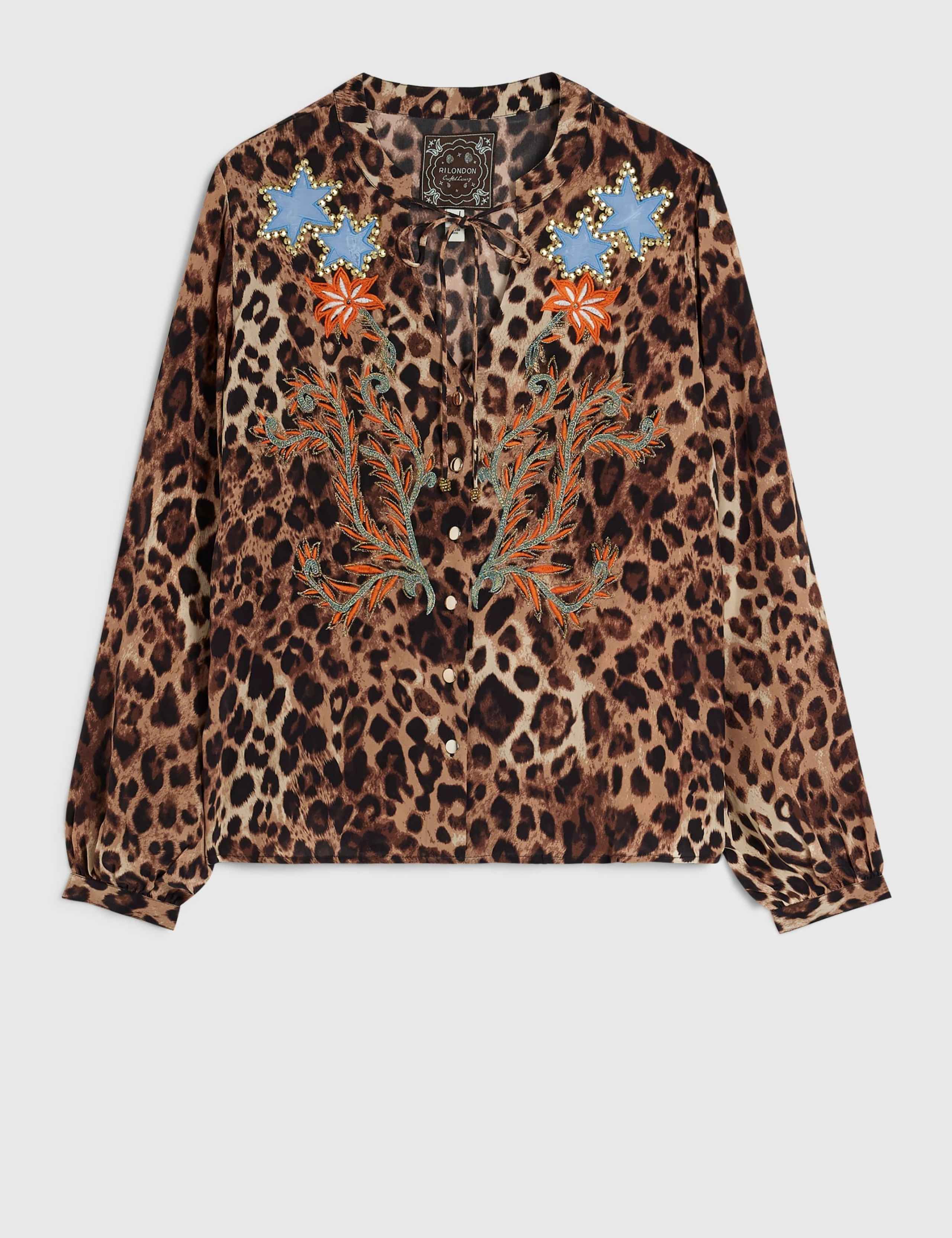 Leopard Print Long Sleeve Top 4 of 6