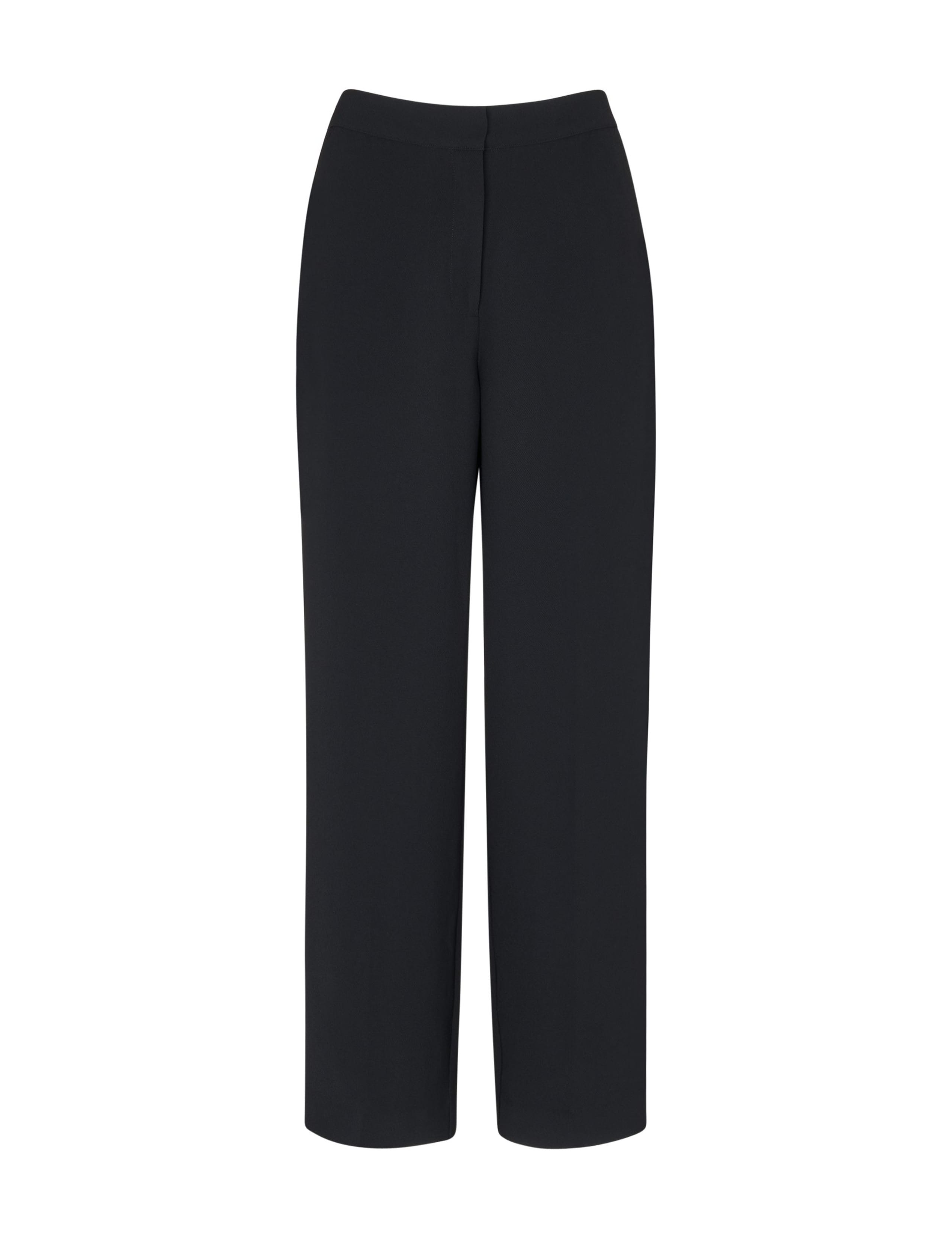 Crepe Straight Leg Trousers 2 of 4
