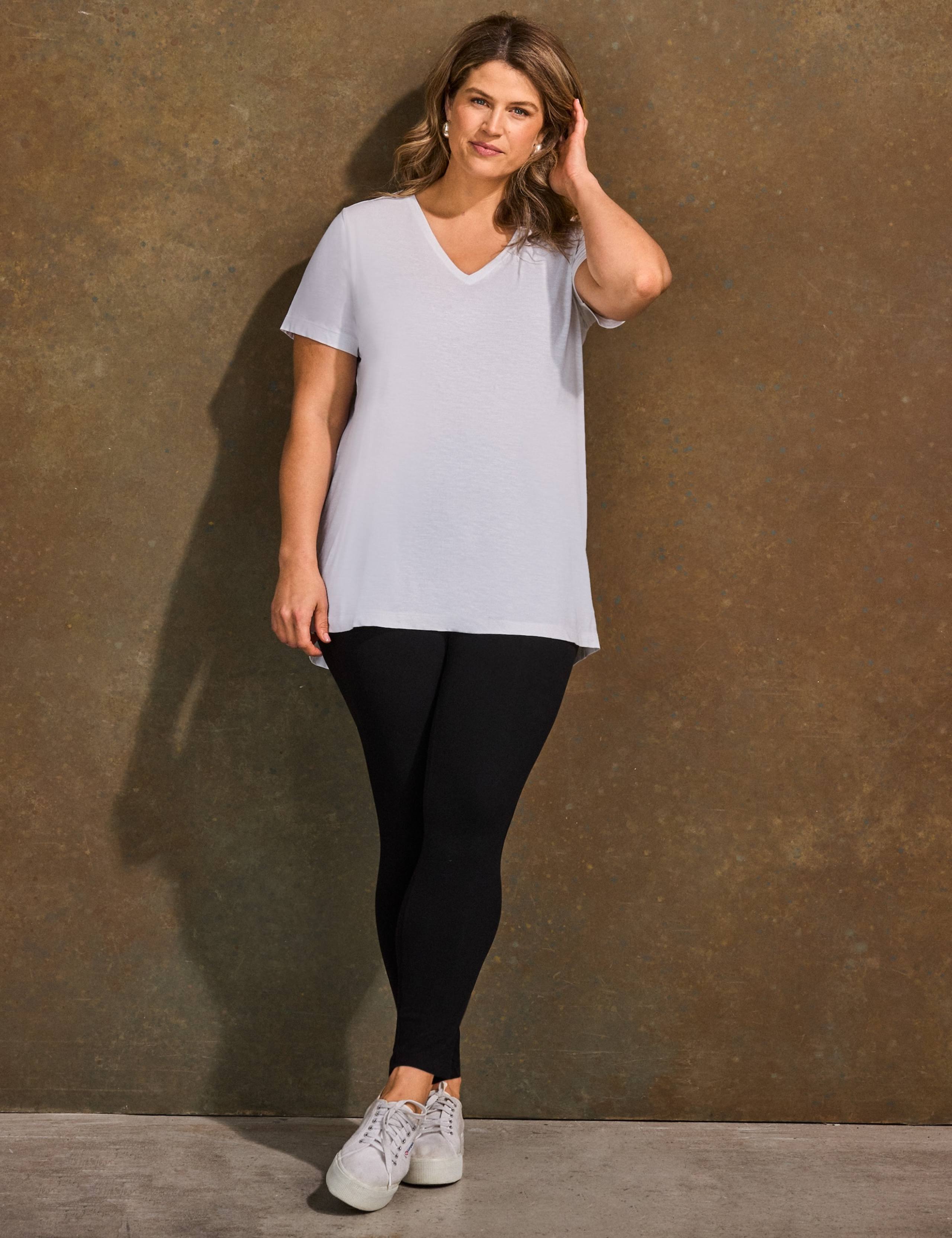 Cotton Rich Jersey Leggings 3 of 6