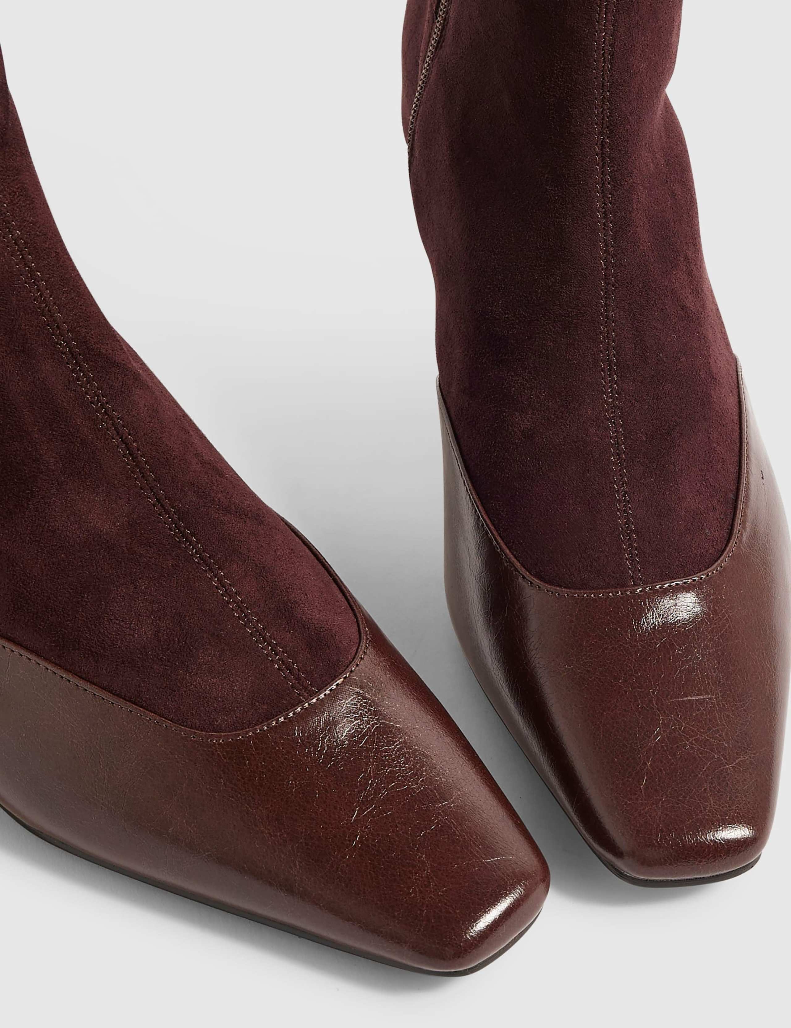 Stiletto Heel Sock Boots 2 of 5