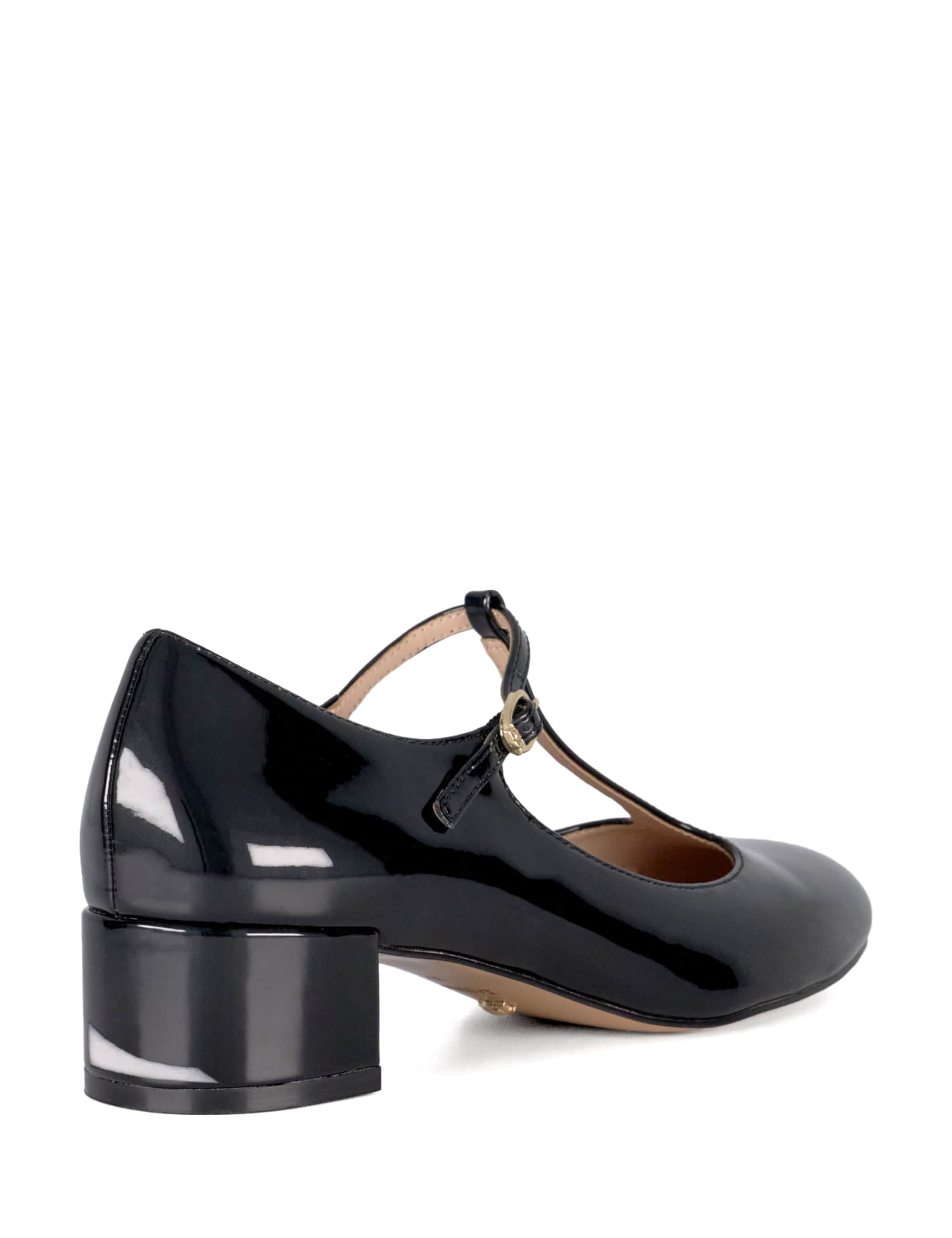 Patent Block Heel Mary Jane Shoes 4 of 5