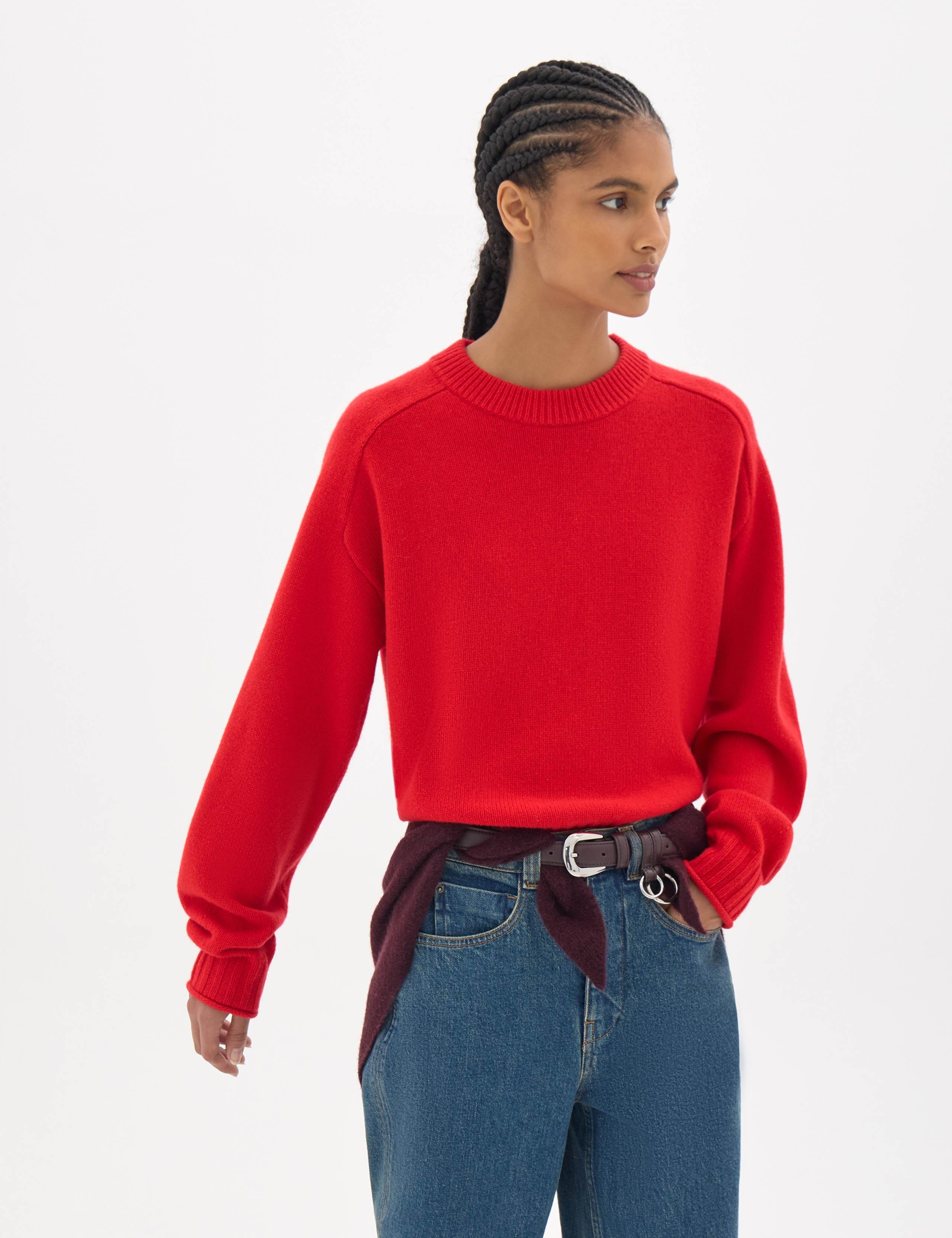 Nina Pure Merino Wool Relaxed Jumper 1 of 6