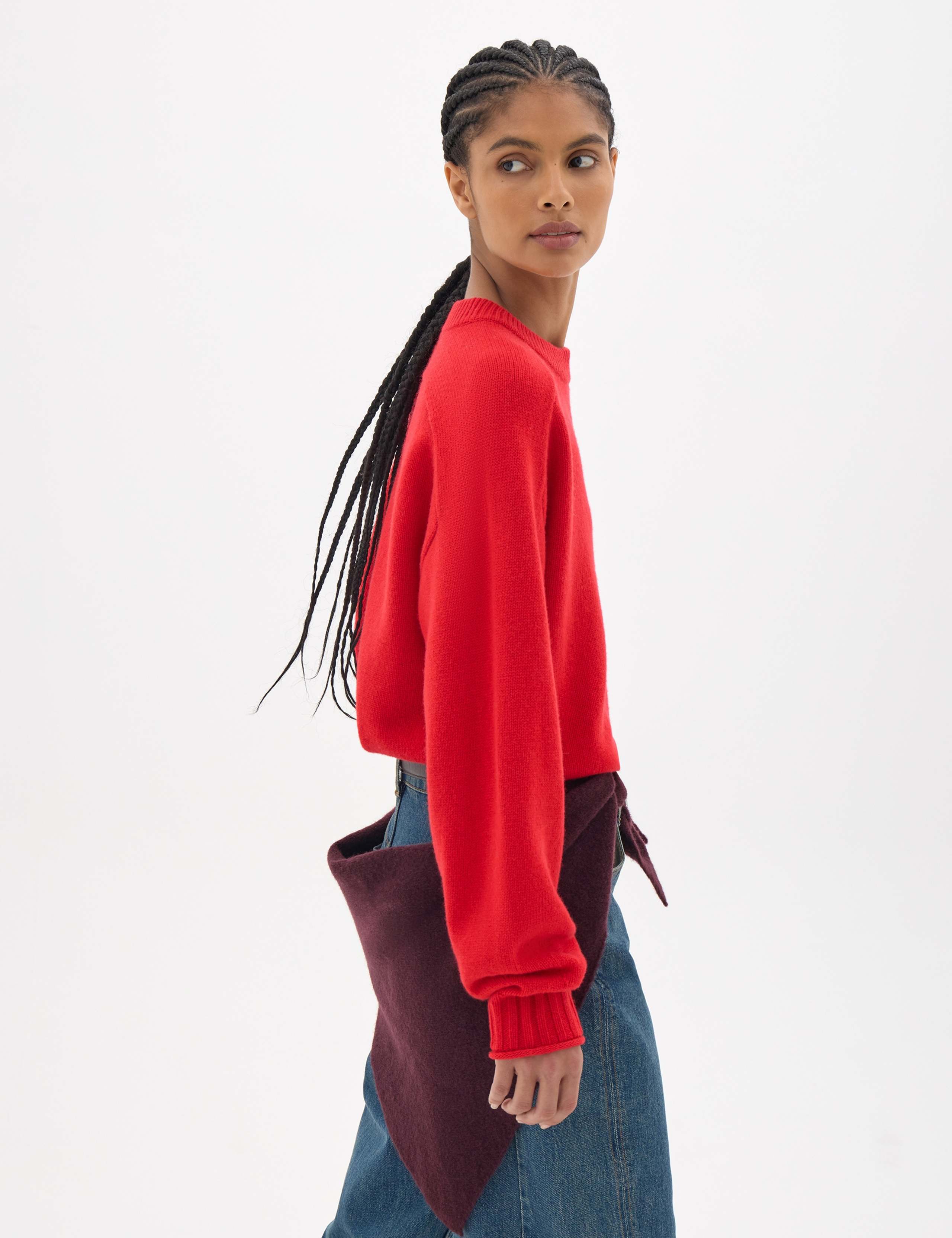 Nina Pure Merino Wool Relaxed Jumper 3 of 6