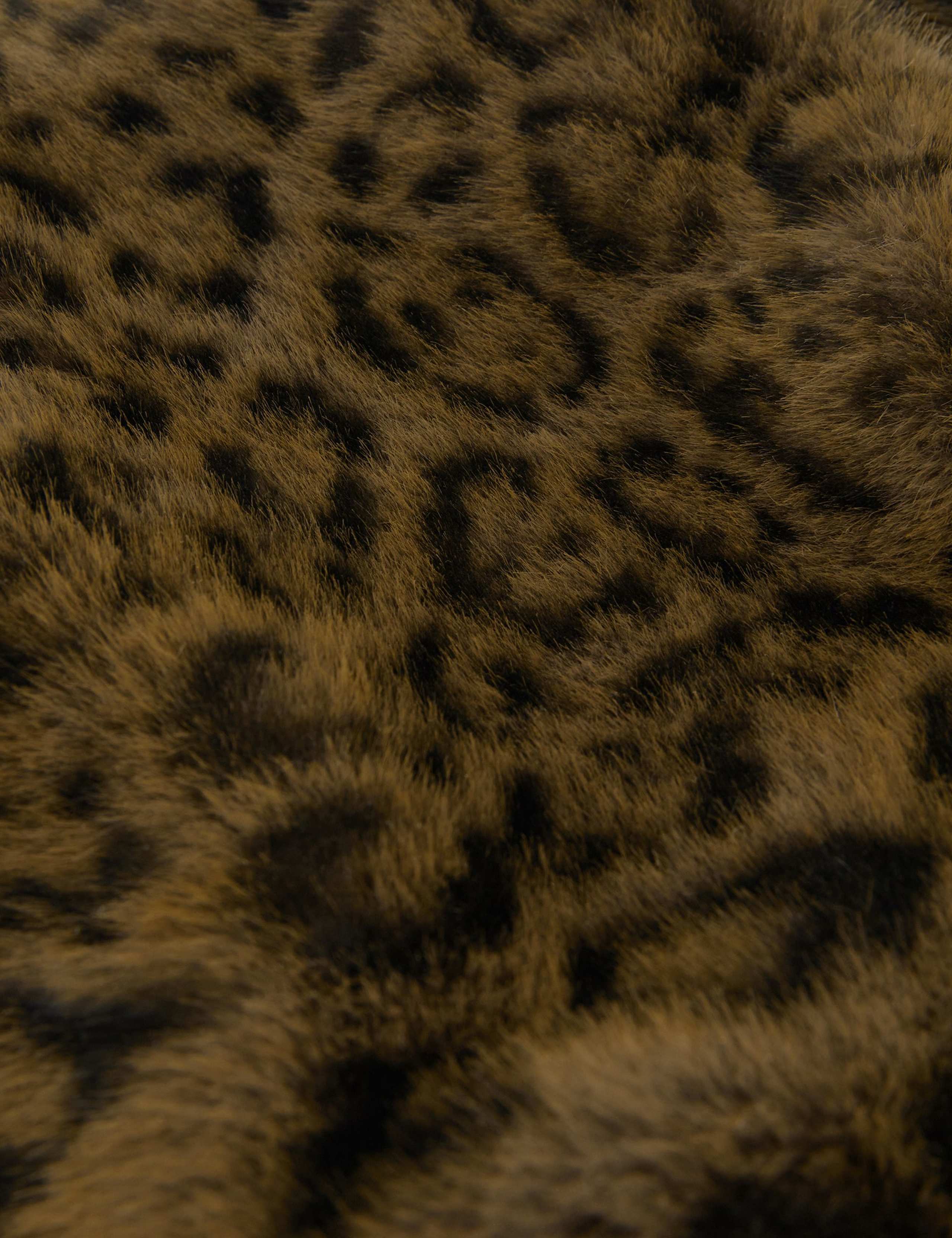 Faux Fur Leopard Print Grab Bag 3 of 4