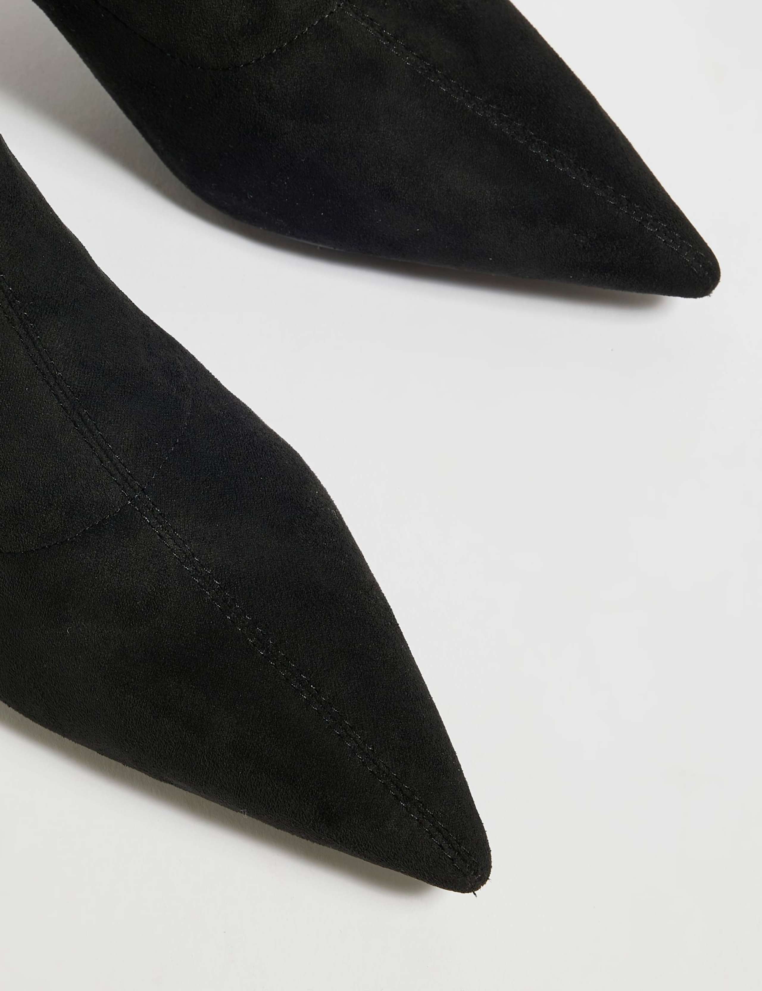 Sock Style Stiletto Ankle Boots 2 of 5