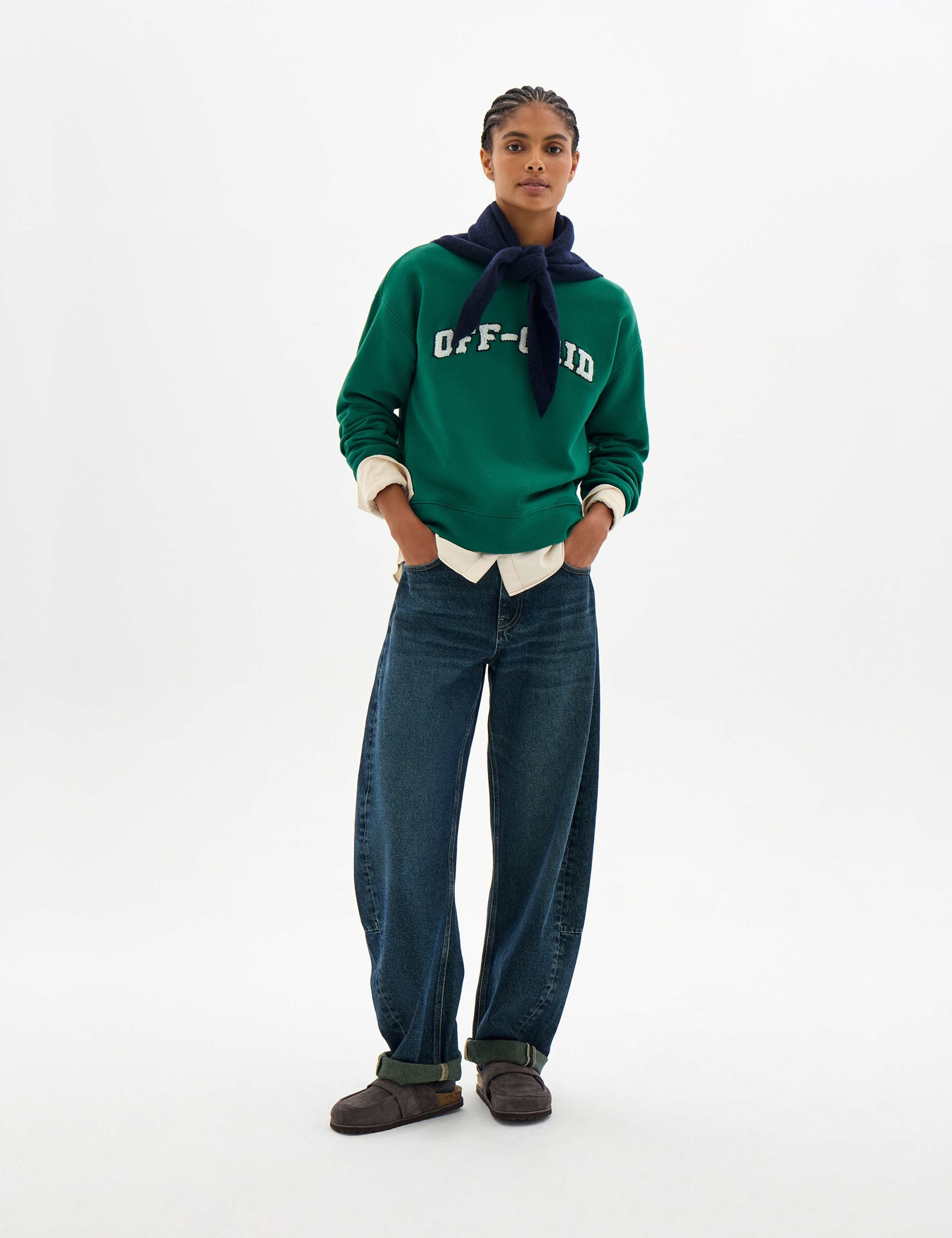 Pure Cotton Graphic Sweatshirt 3 of 5