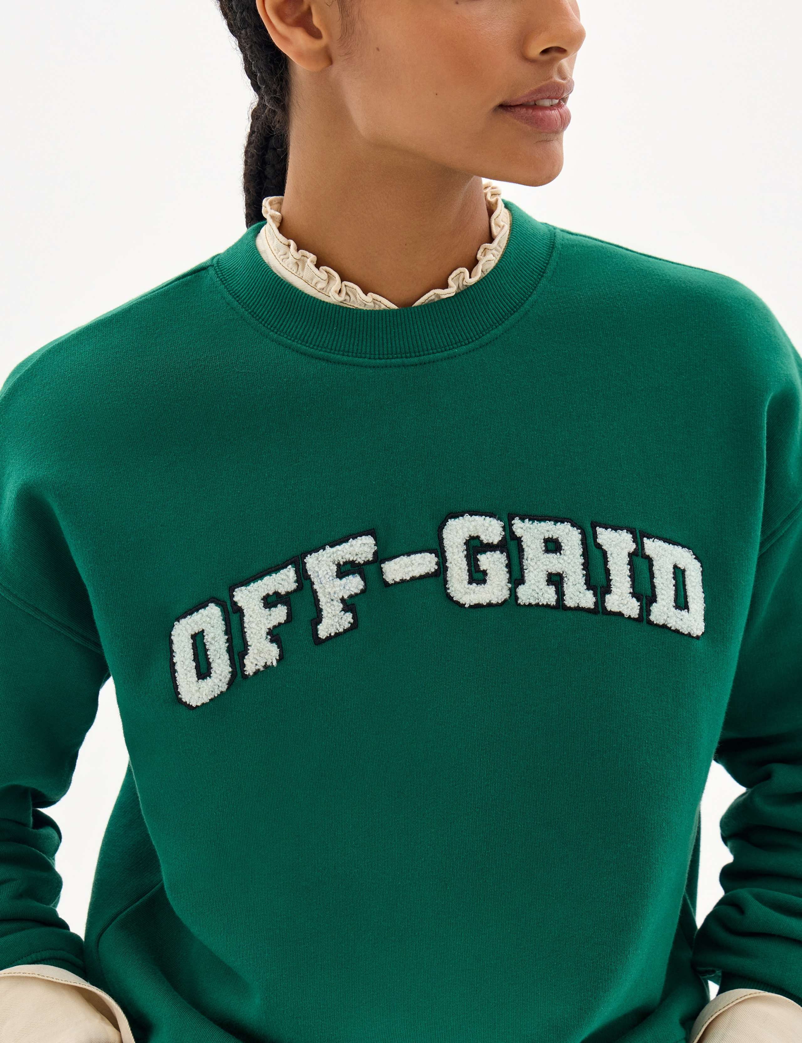 Pure Cotton Graphic Sweatshirt 5 of 5
