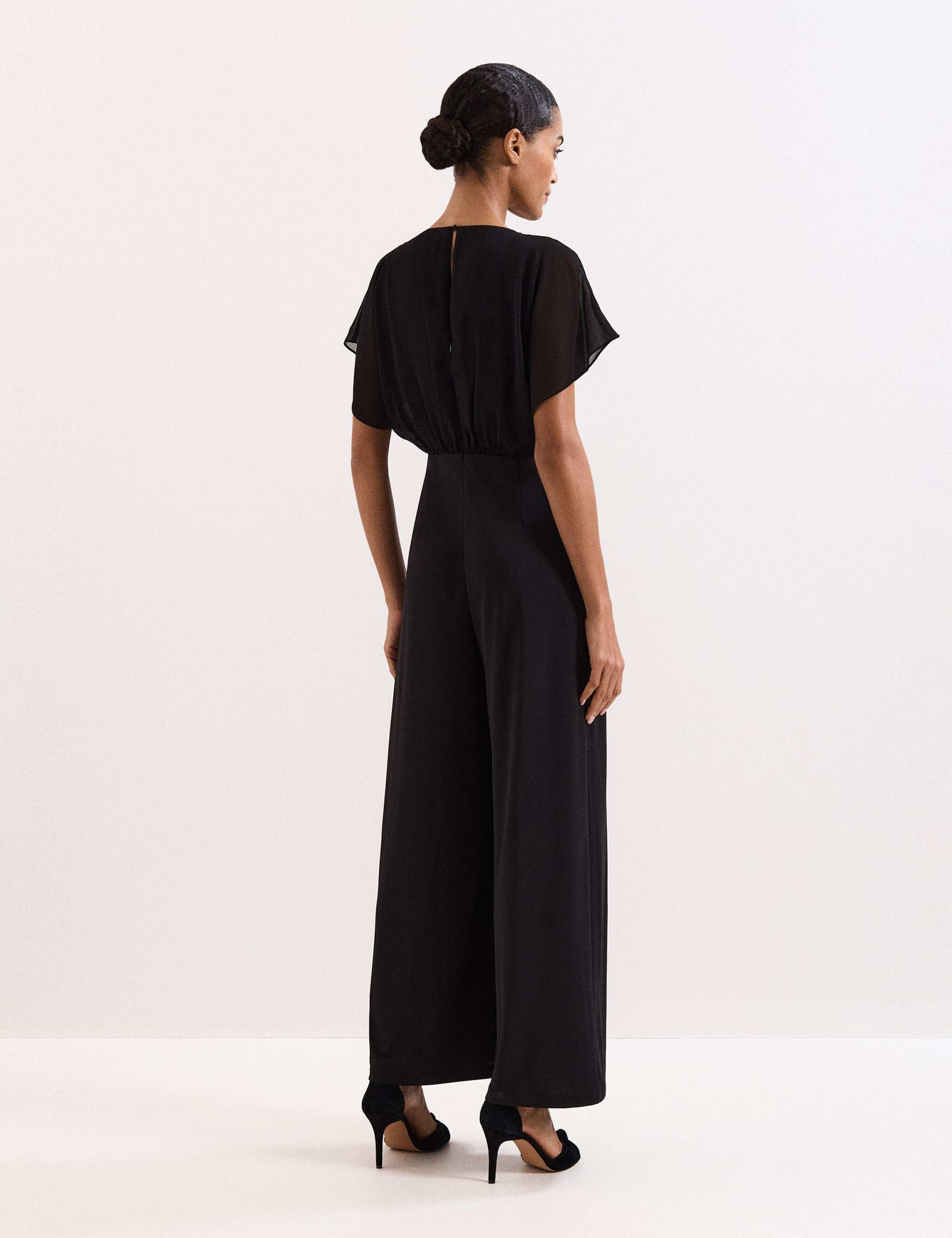 Embellished Short Sleeve Jumpsuit 4 of 7