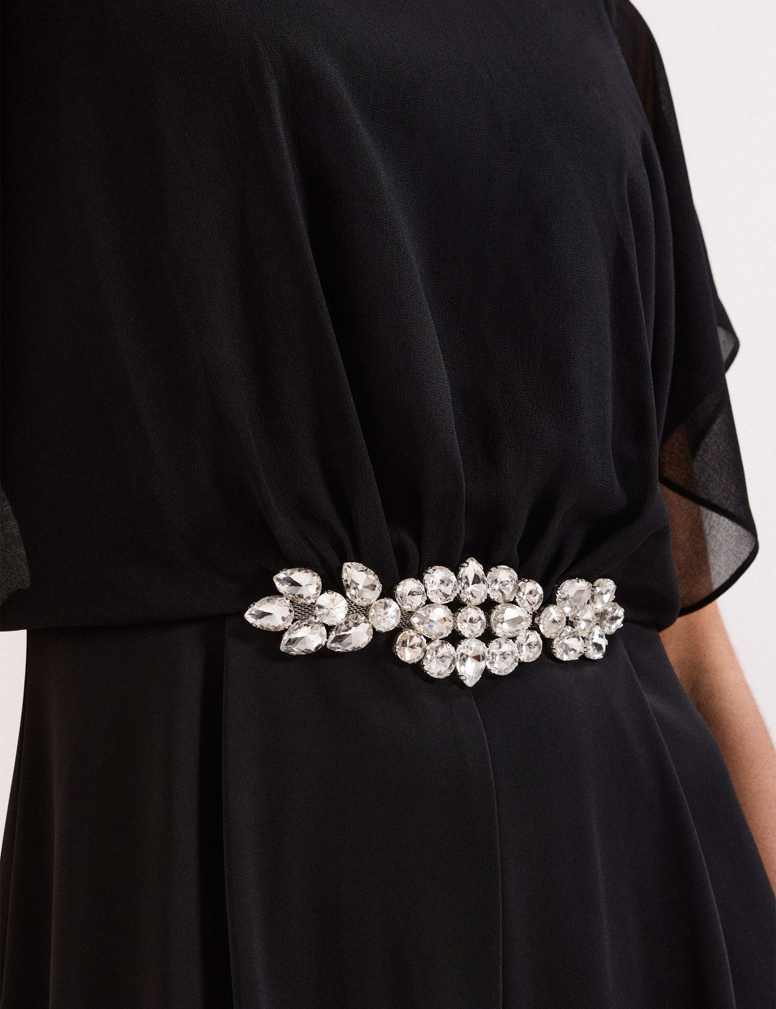 Embellished Short Sleeve Jumpsuit 7 of 7