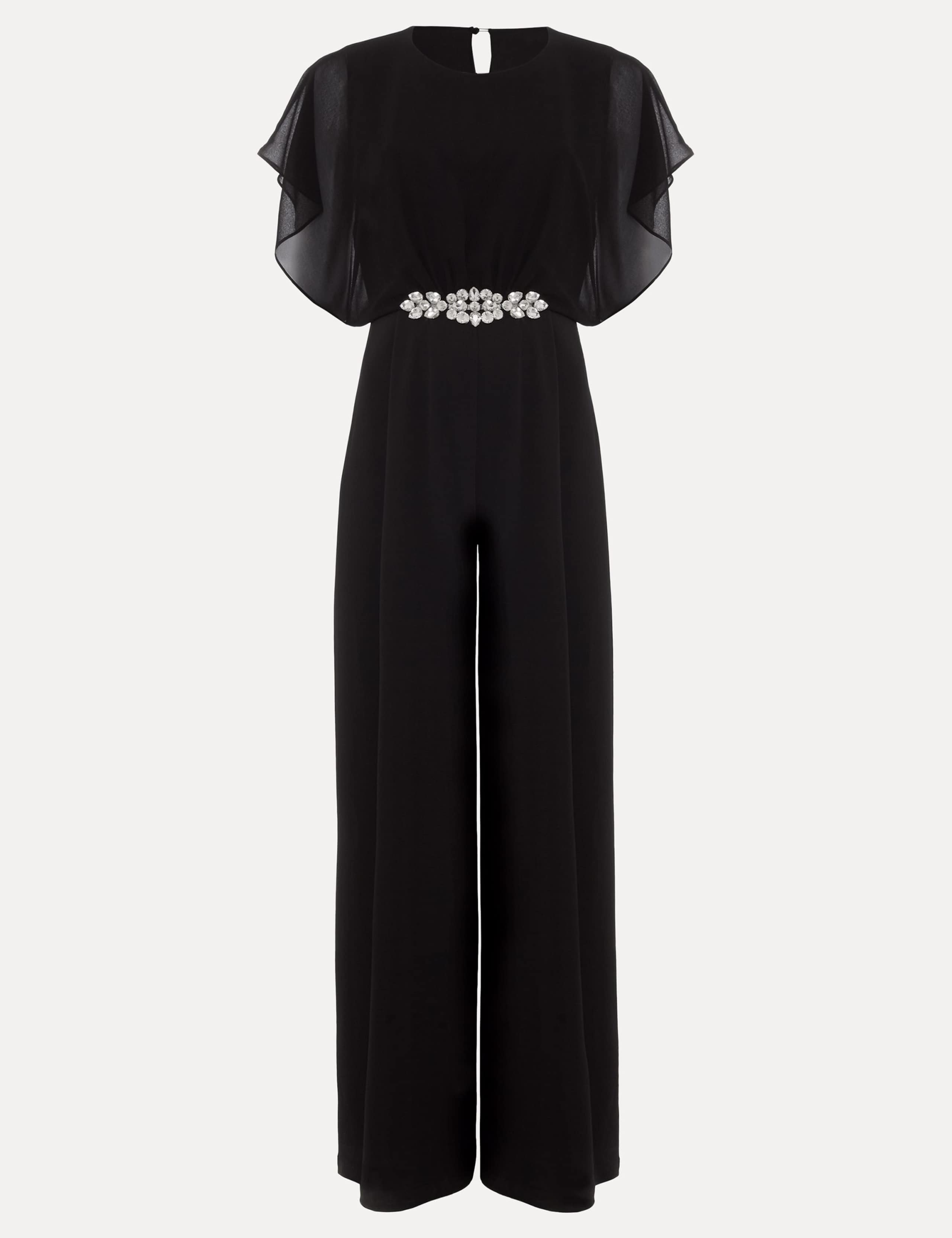 Embellished Short Sleeve Jumpsuit 2 of 7