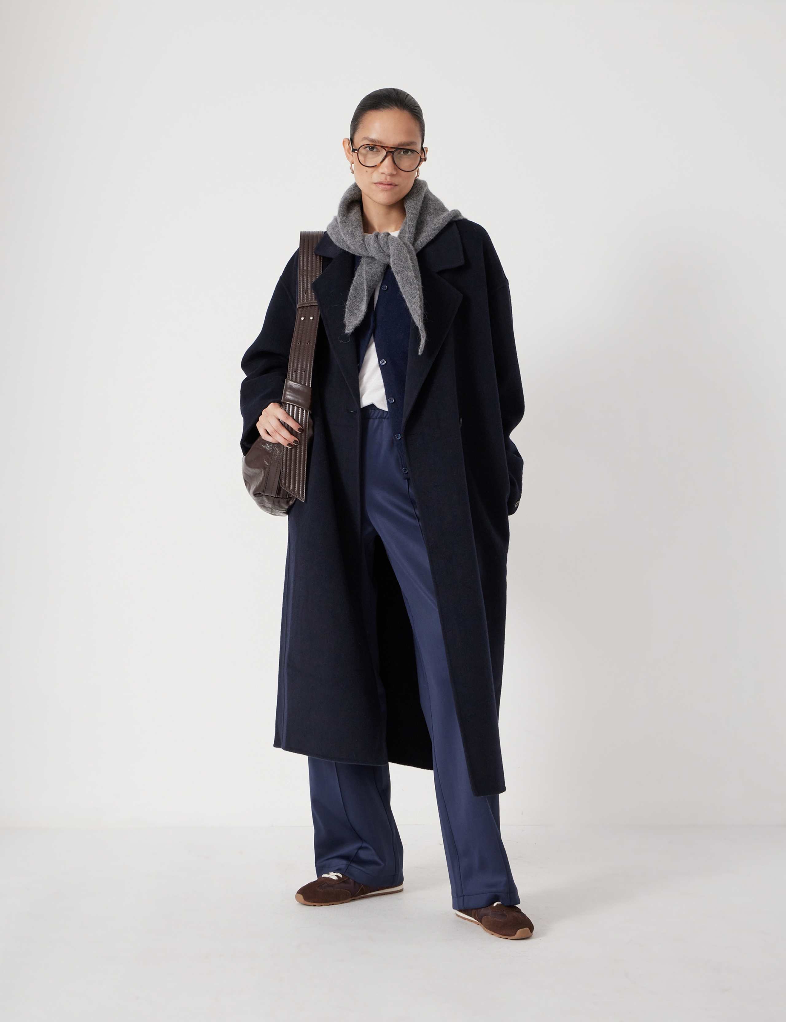 Pure Wool Collared Overcoat 3 of 7