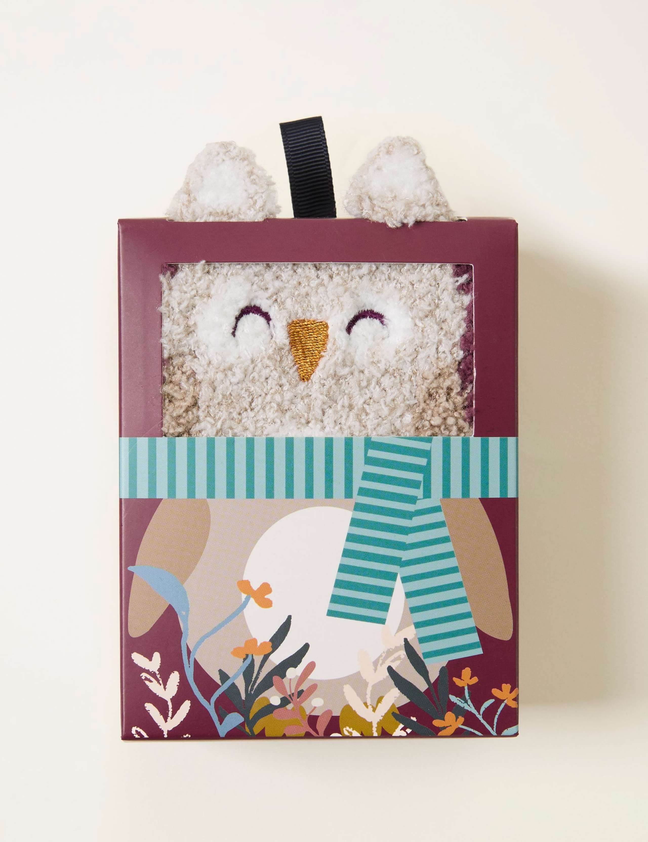 Owl Fluffy Socks in a Box 3 of 3