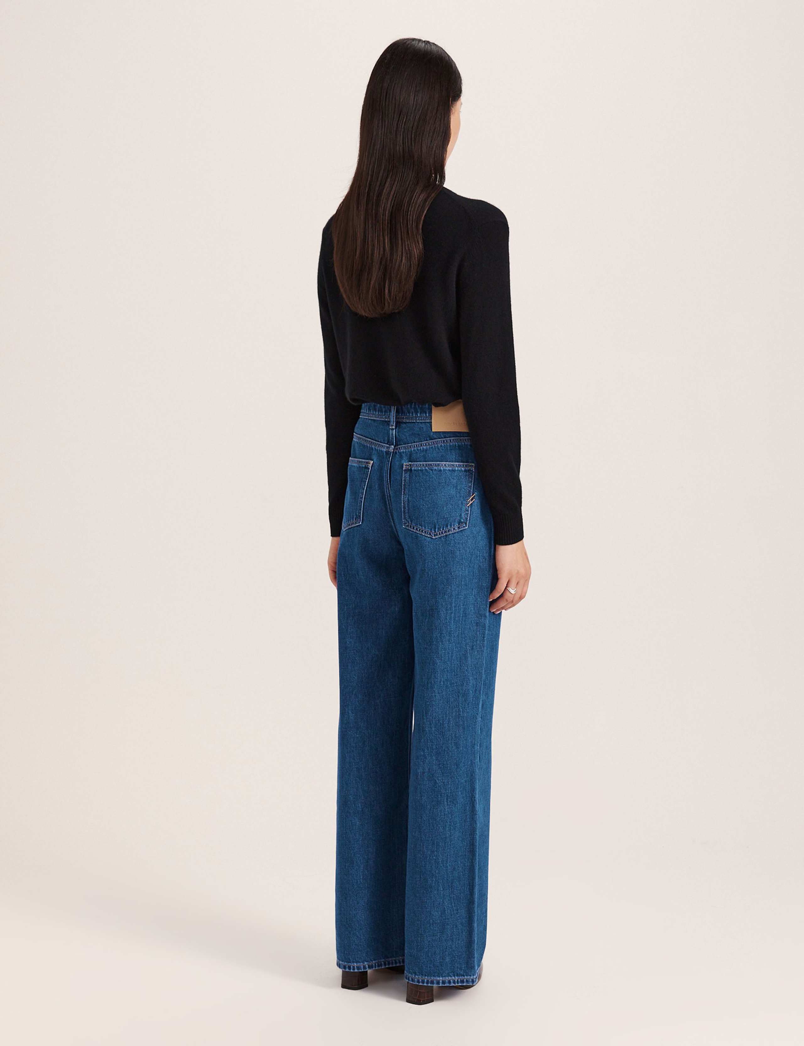 High Waisted Wide Leg Jeans 5 of 7
