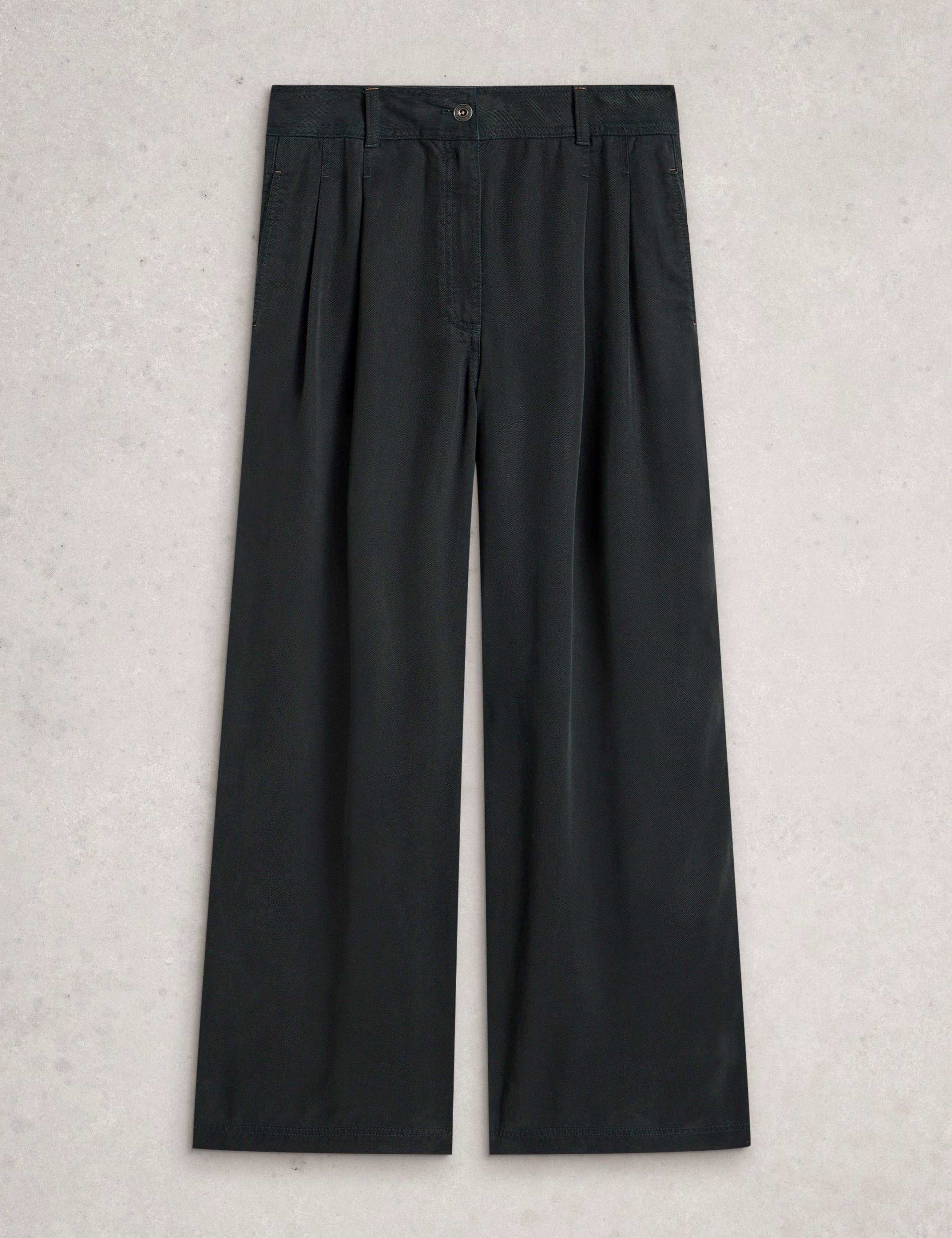 Pure Lyocell Wide Leg Trousers 2 of 6