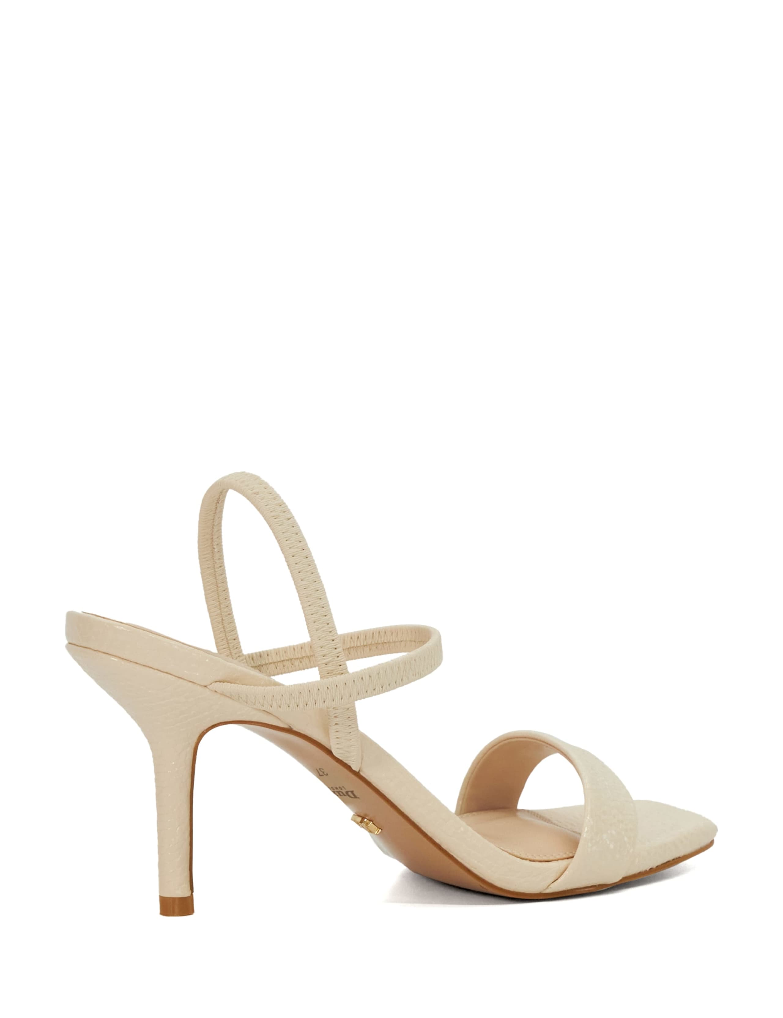 Patent Stiletto Heel Square Toe Sandals 2 of 5
