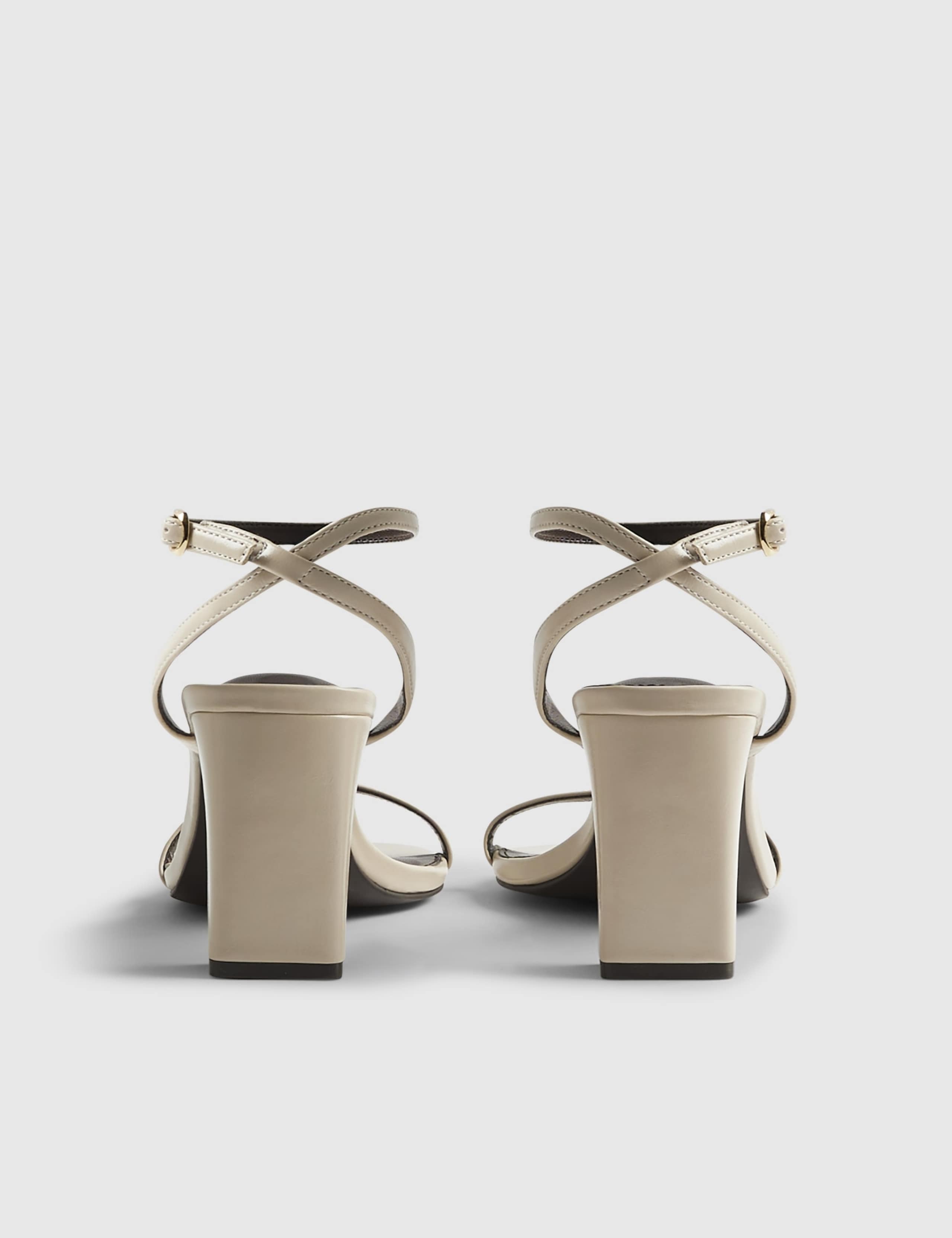 Wide Fit Ankle Strap Block Heel Sandals 3 of 4