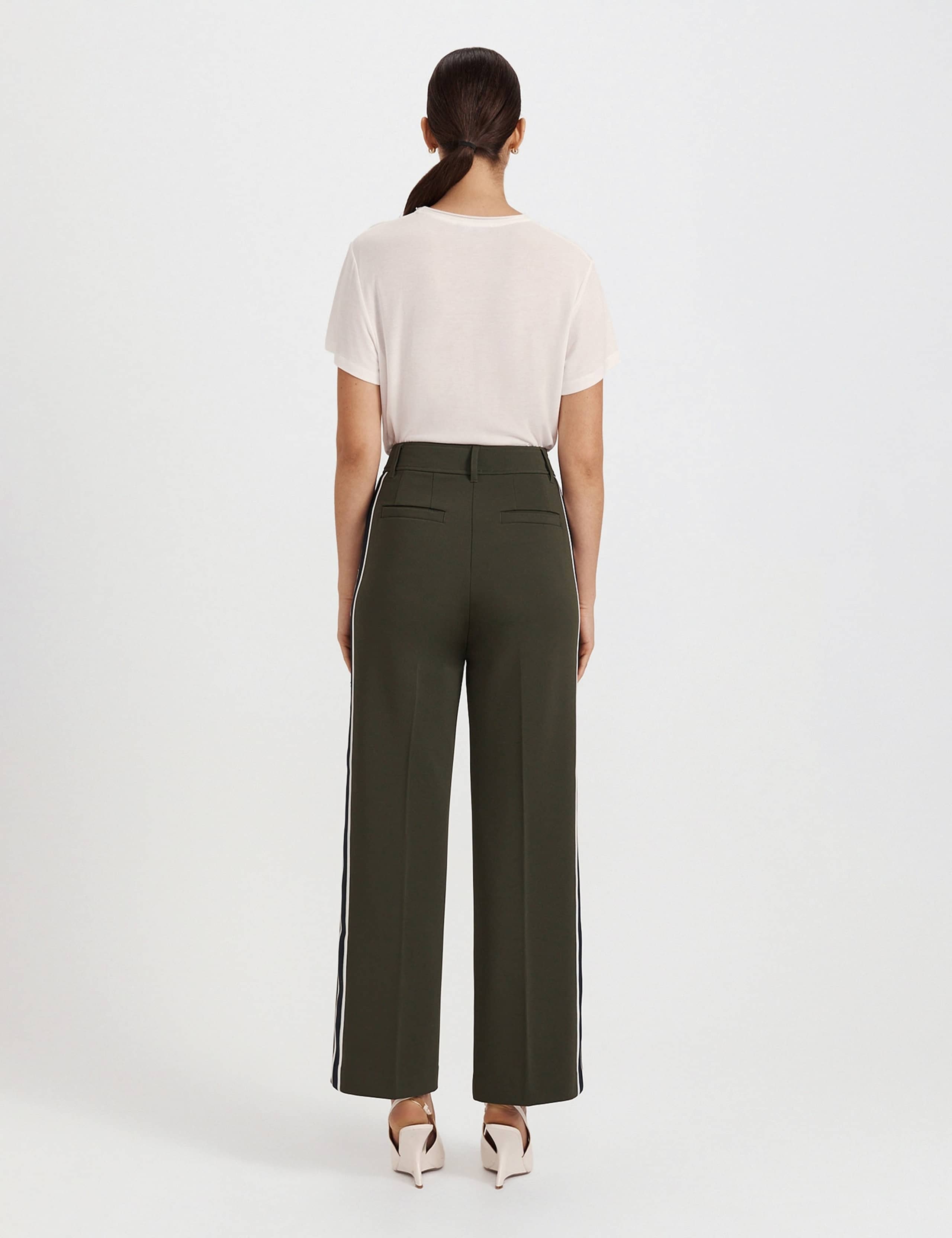 Striped Wide Leg Trousers 4 of 6