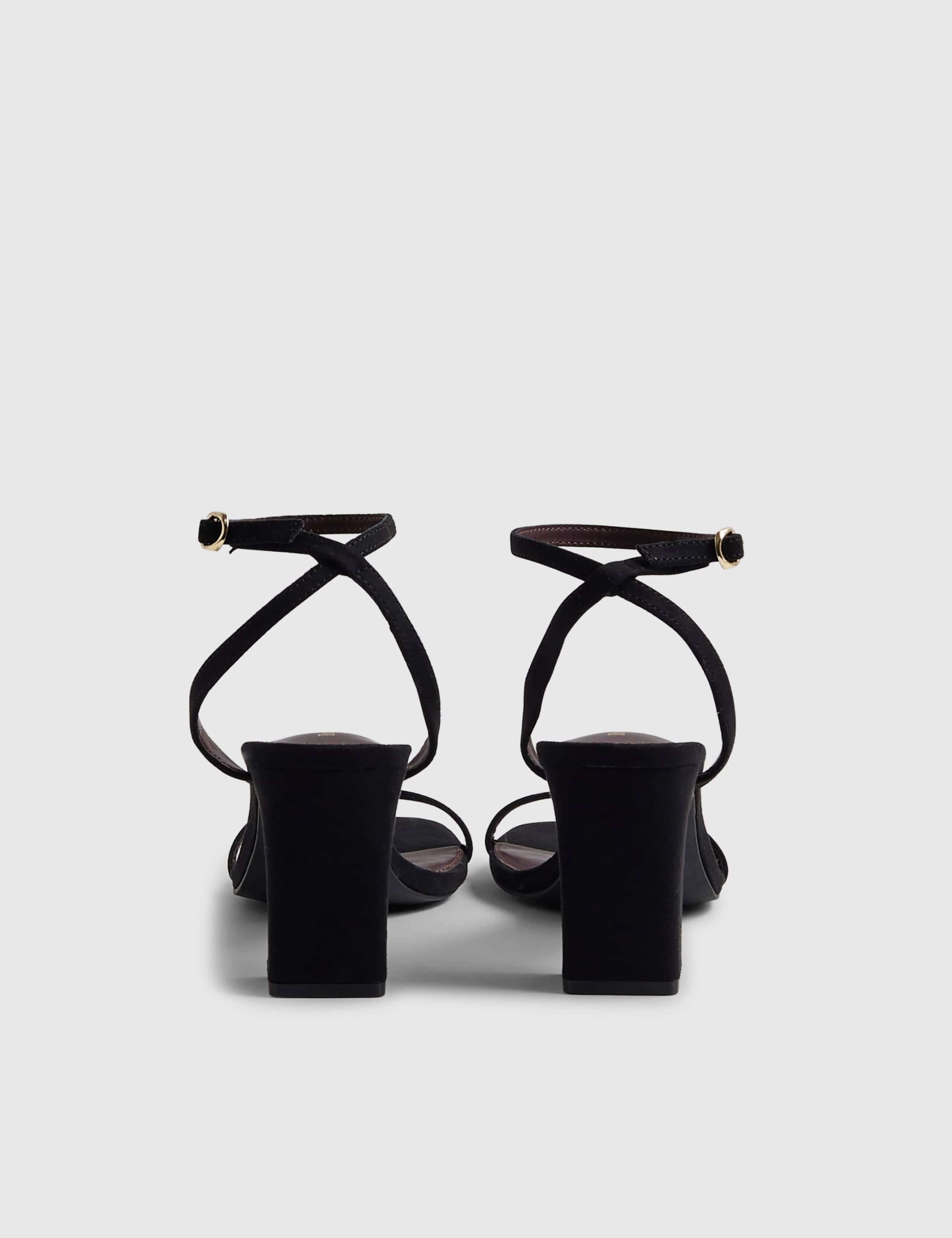 Wide Fit Ankle Strap Block Heel Sandals 5 of 5