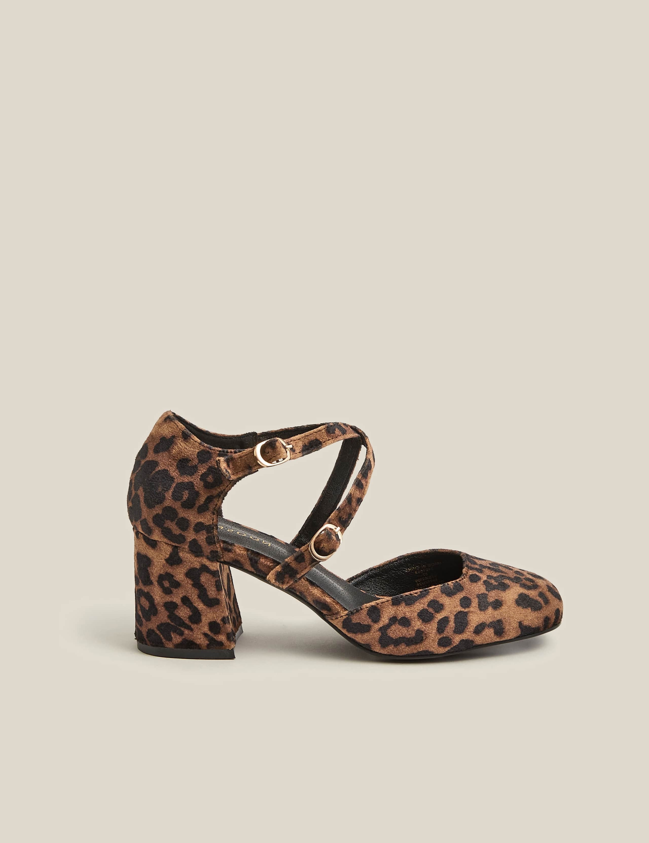 Leopard Print Heels 1 of 3