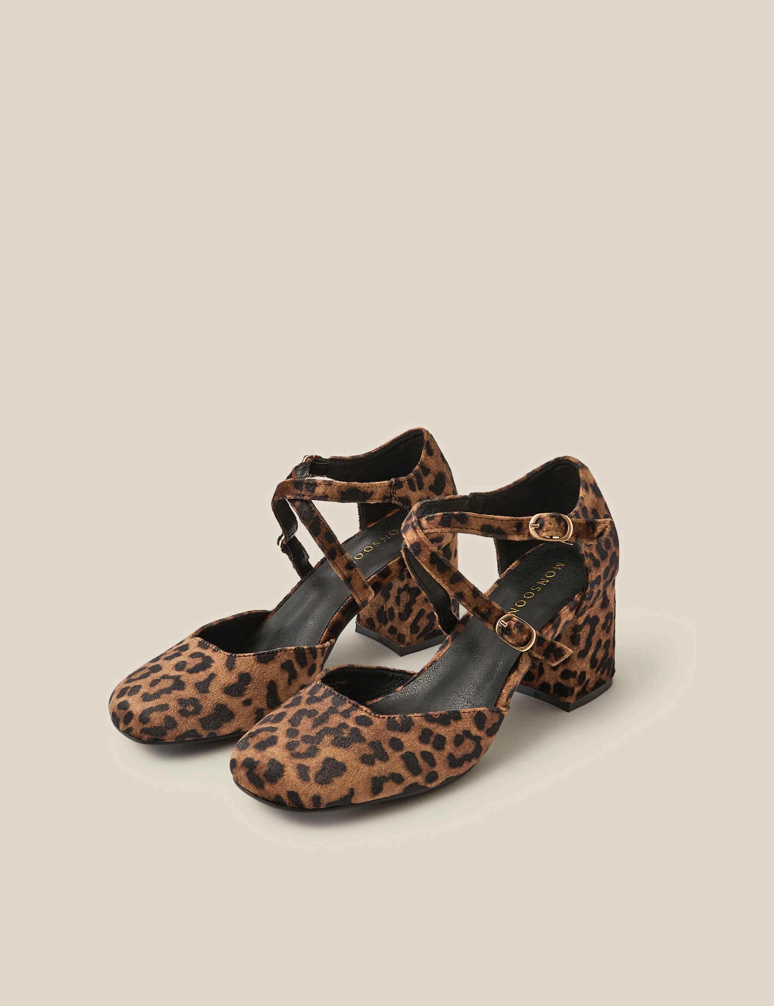 Leopard Print Heels 2 of 3