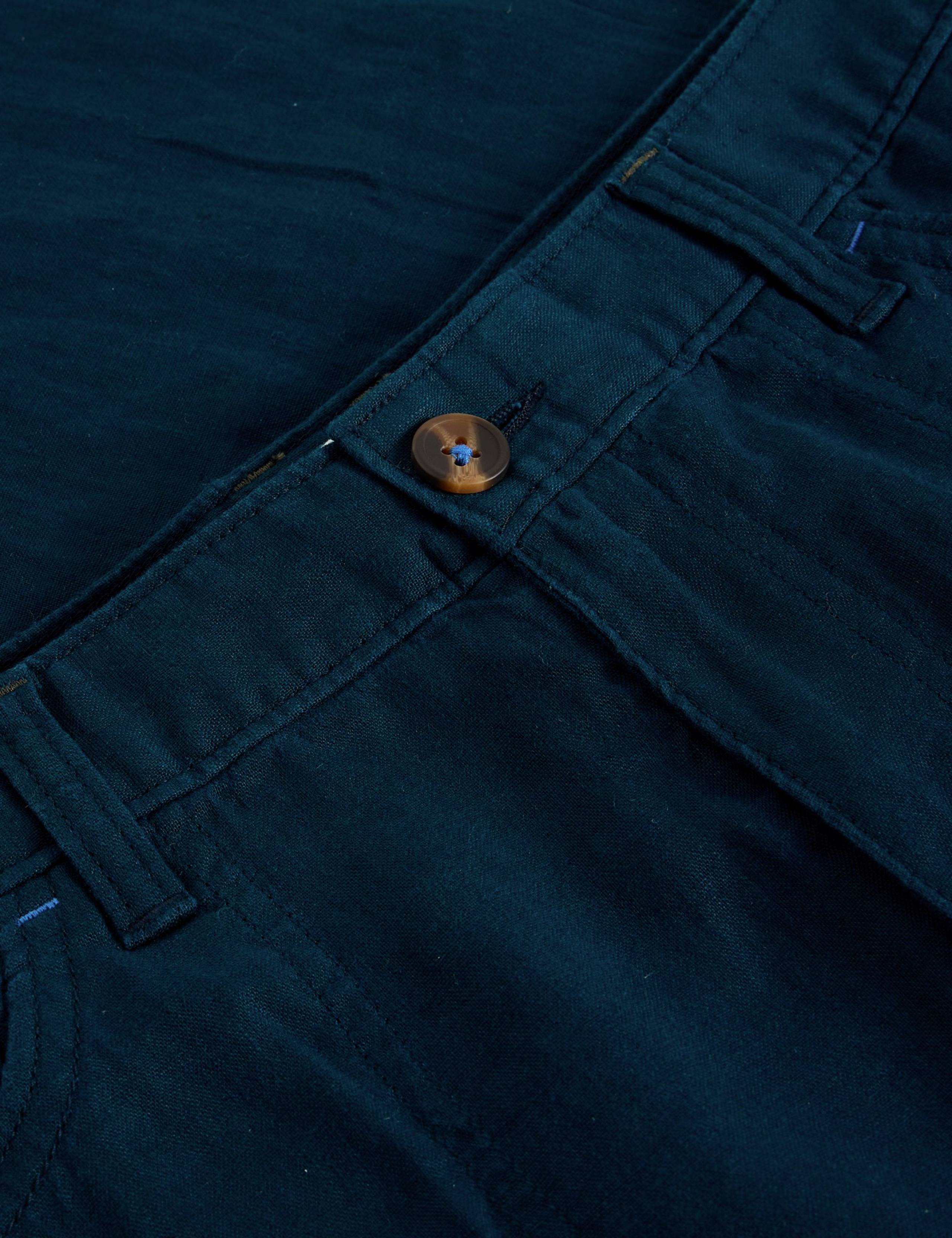 Pure Linen Wide Leg Cropped Trousers 5 of 6